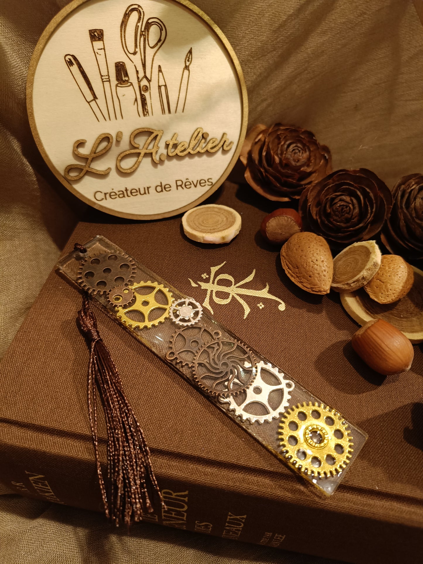 Marque pages Steam punk