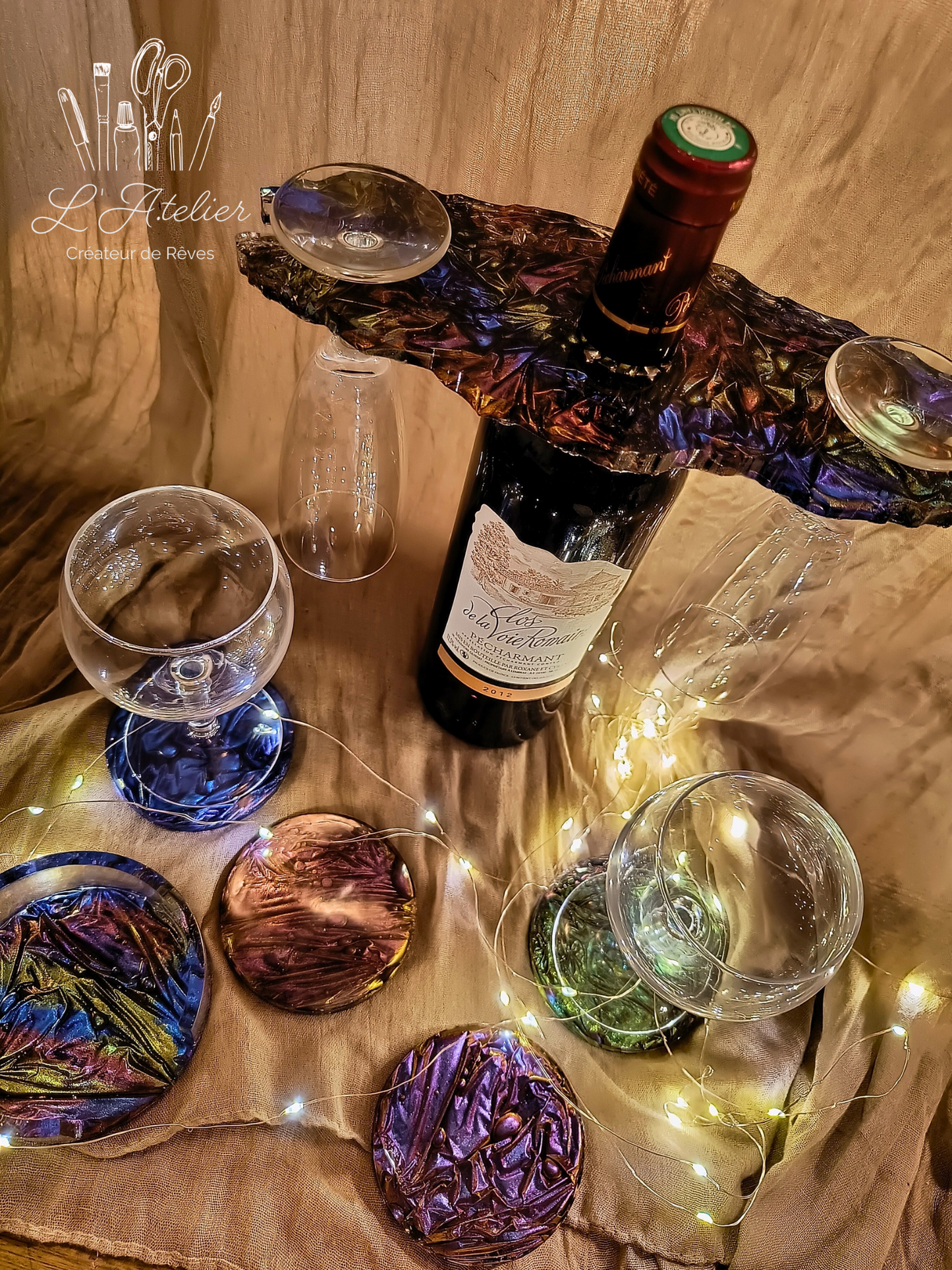 Ensemble à Vin époxy