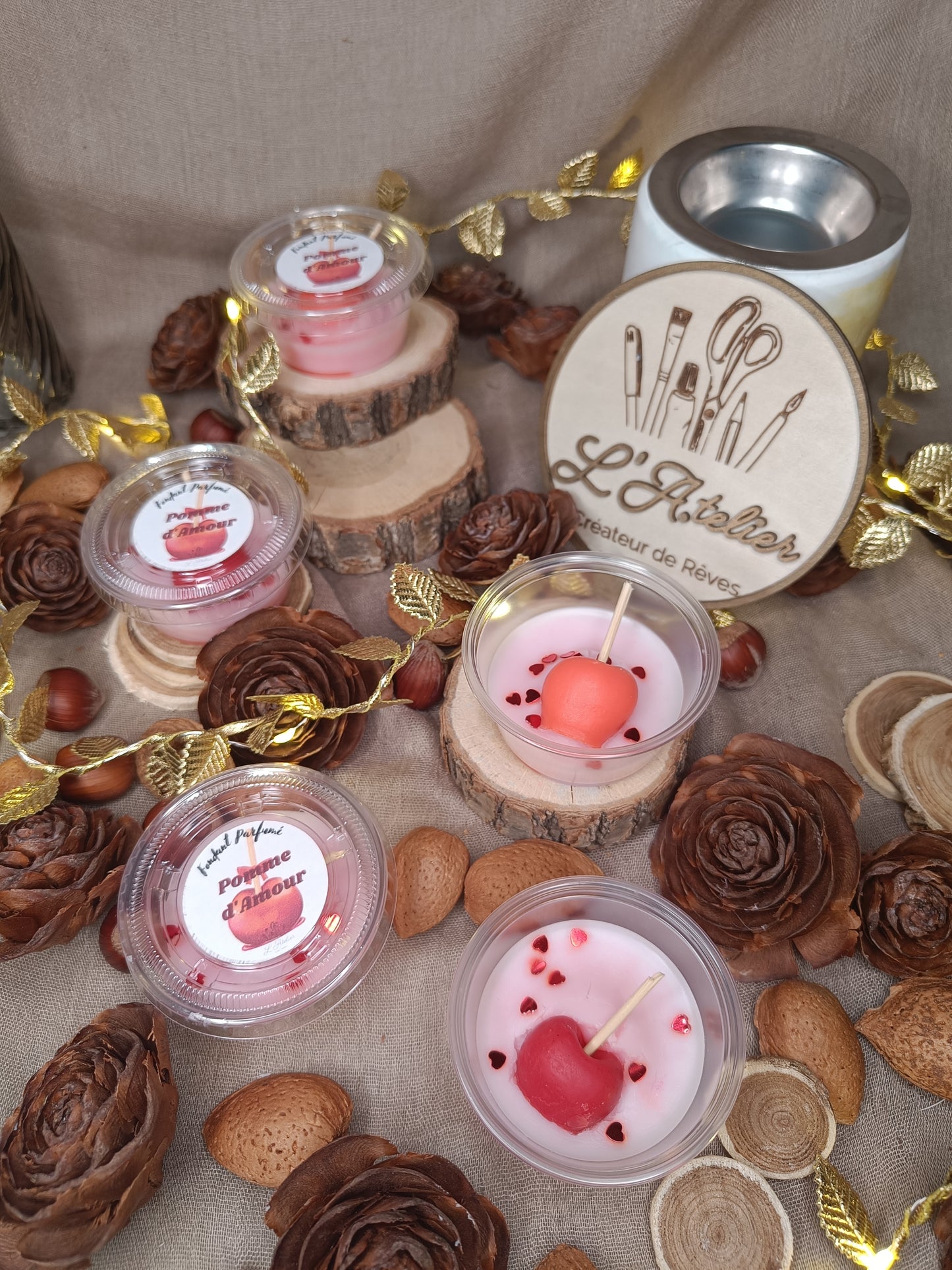 Écrin Parfumé 🍎 Pomme d'Amour 🍎