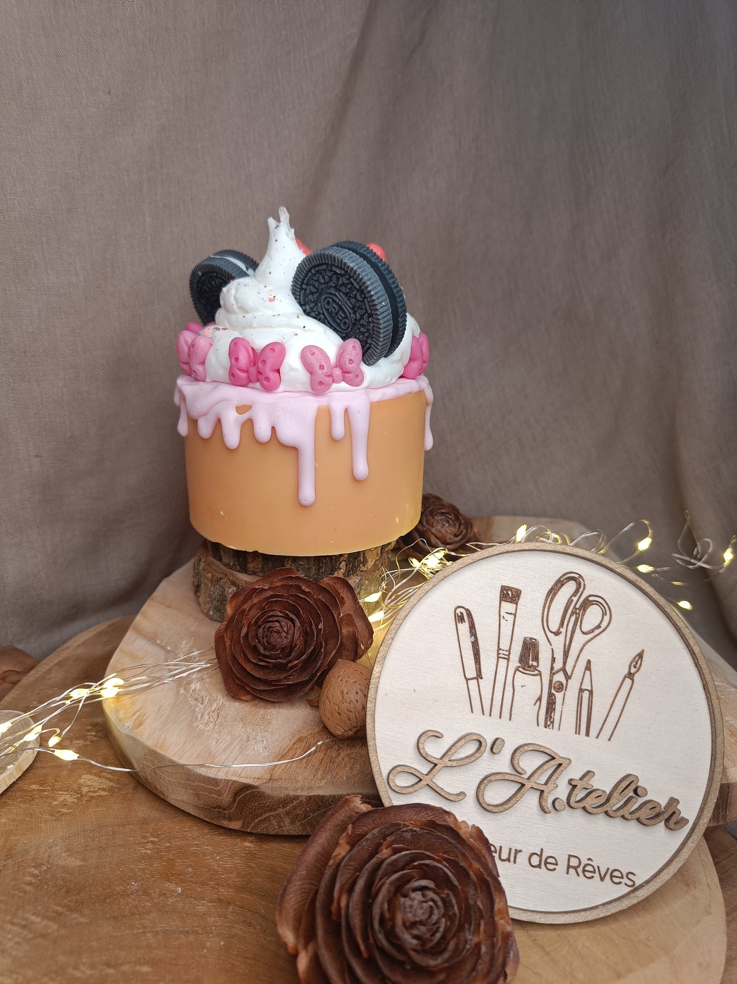 🕯️ Bougie Gâteau 🎂Minnie 🐭