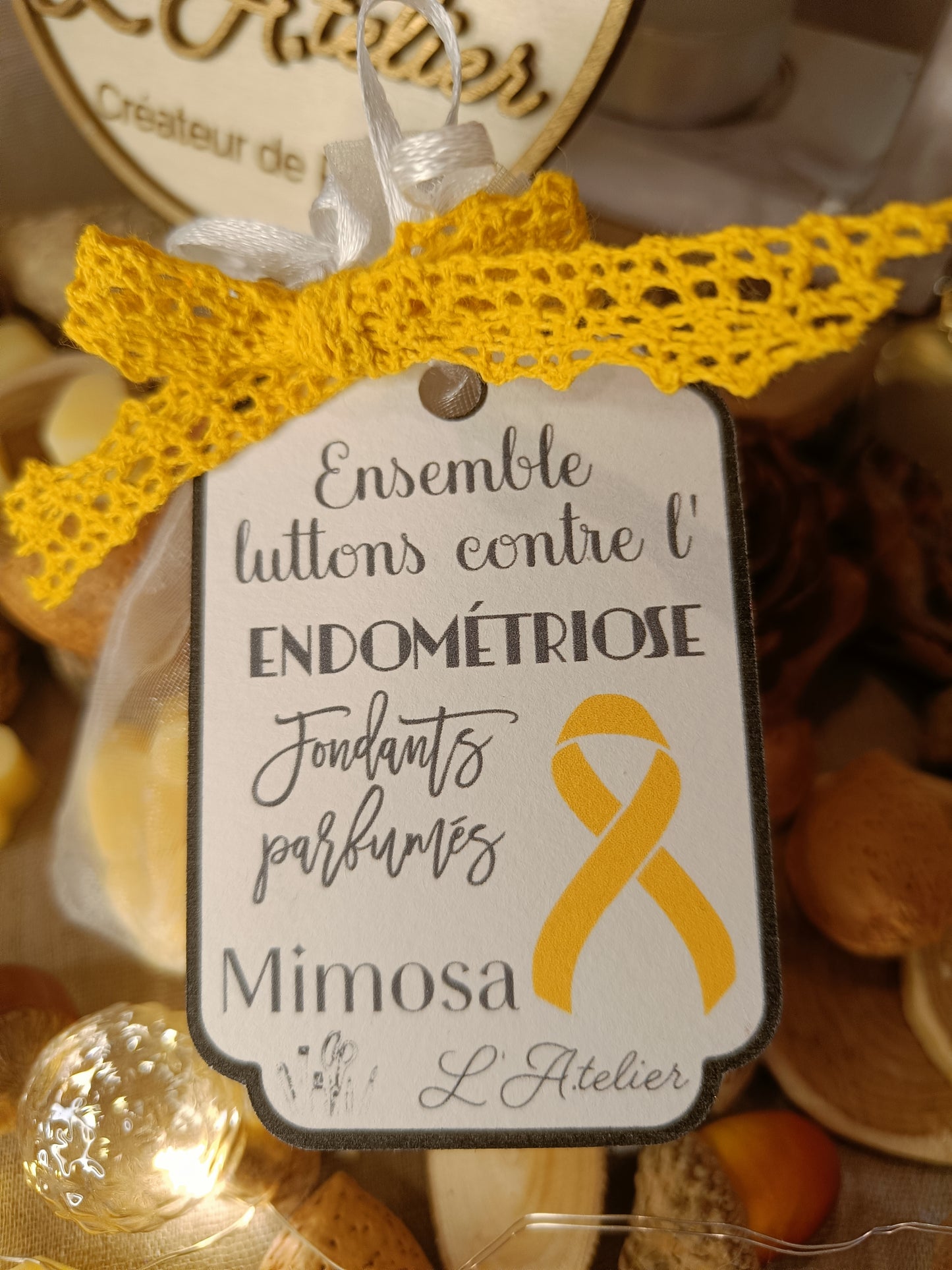 Fondants Mimosa Endo blanc