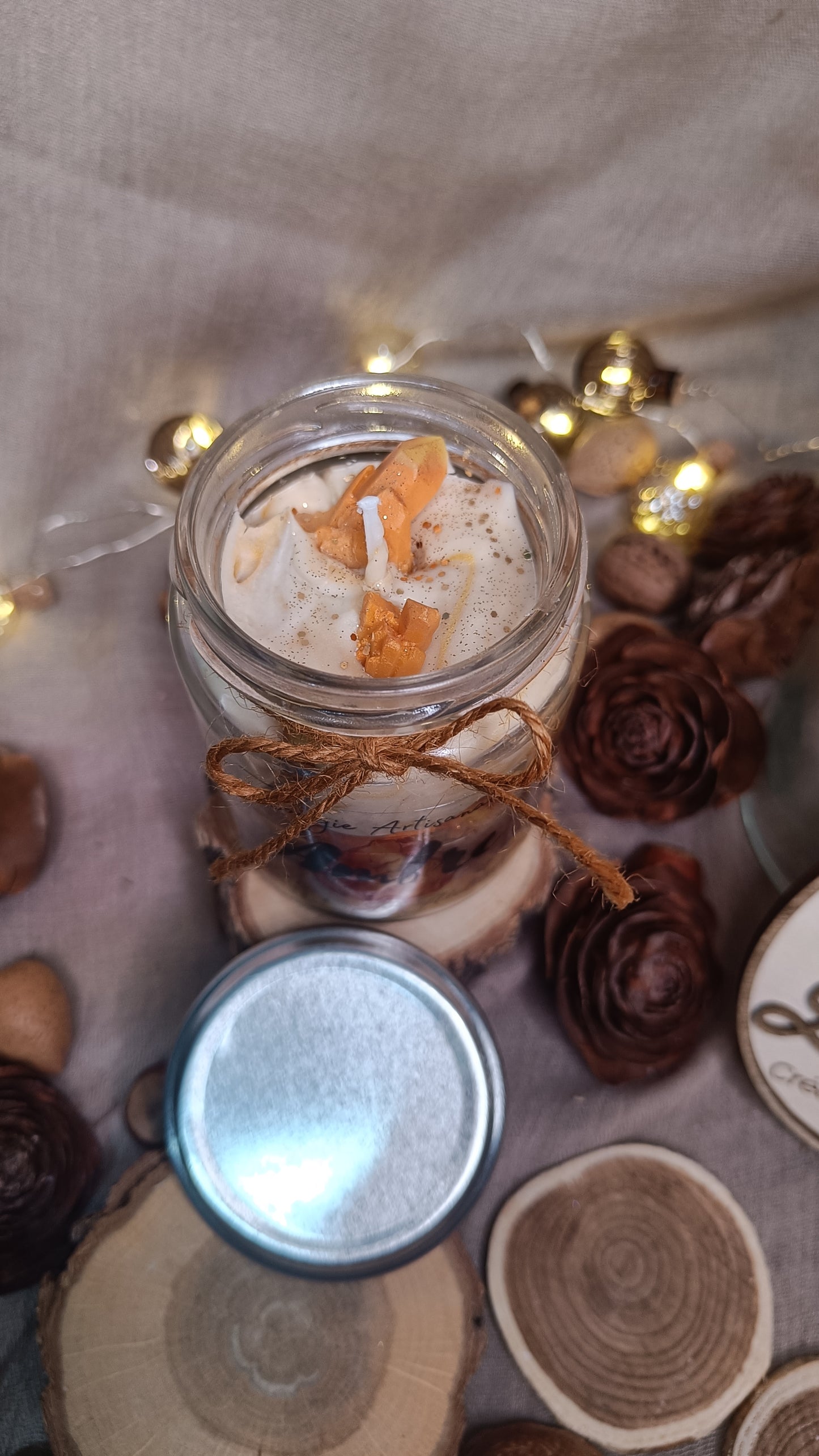 🕯️ Bougie parfumée 🍂 Ambre 🍂