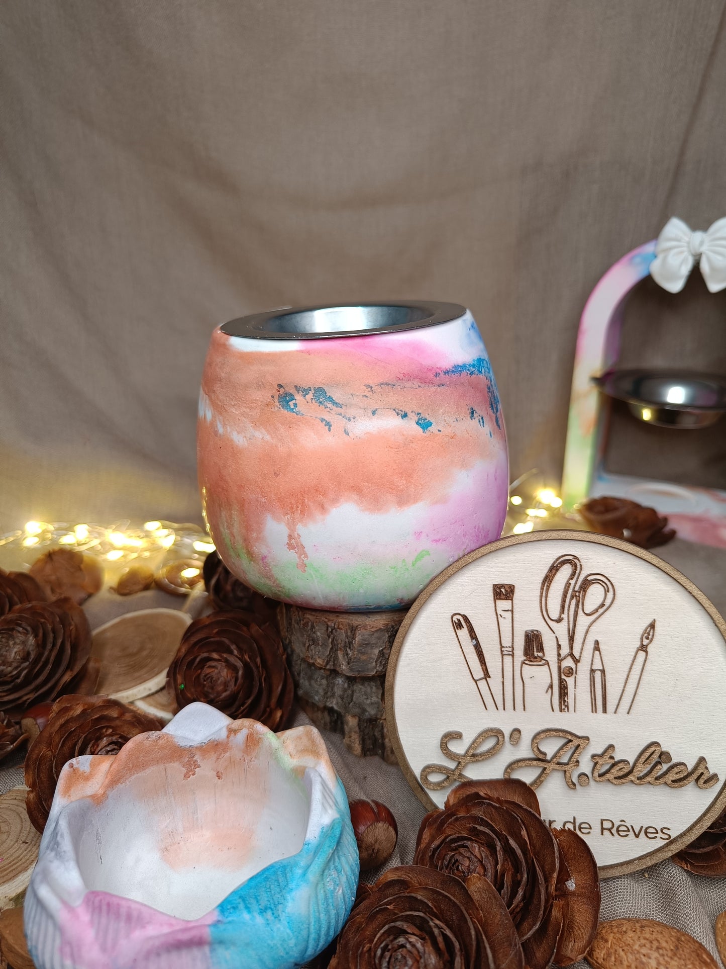 Brûle parfum 🌈 Pop Of Colors 🌈 simple
