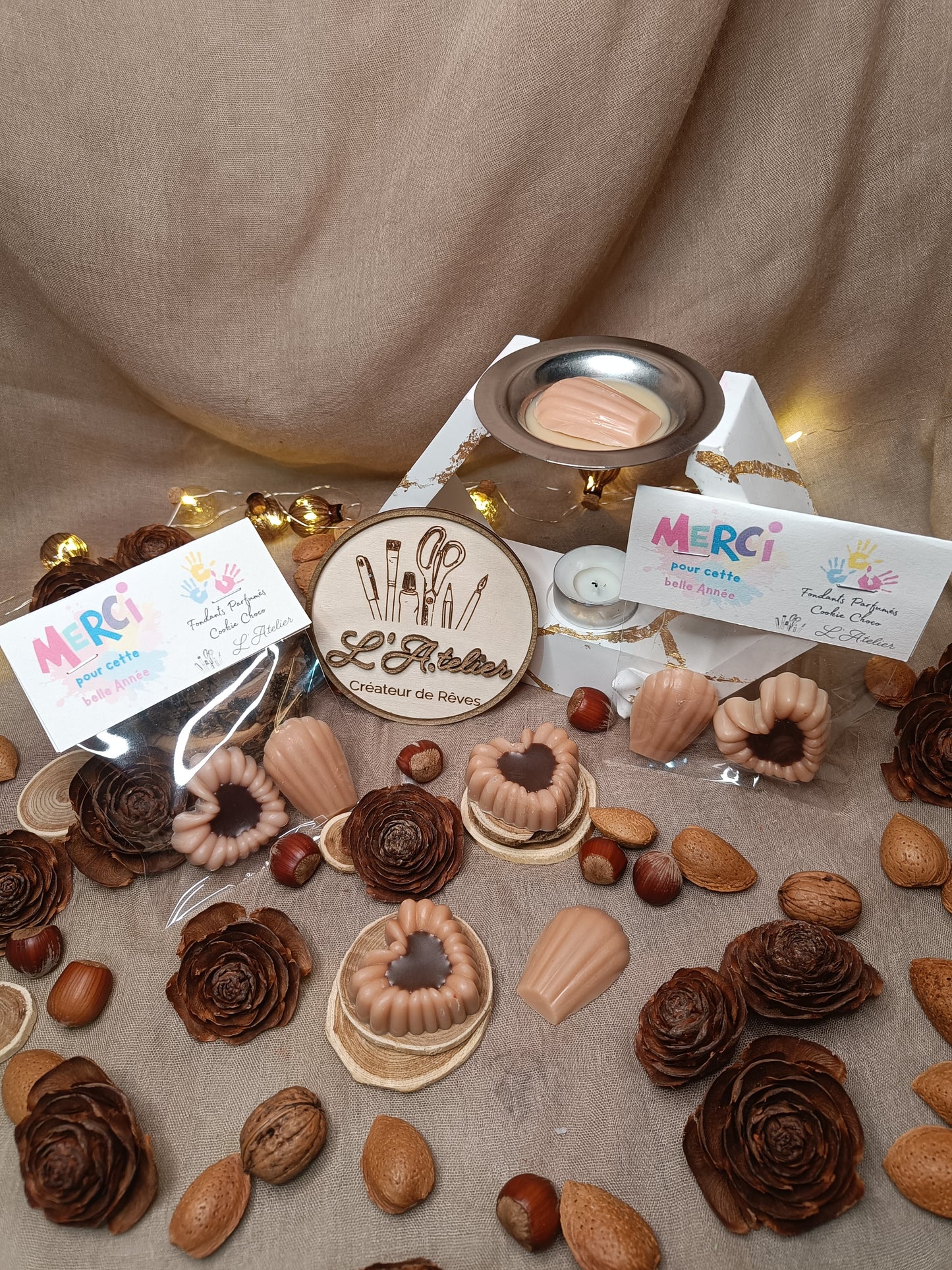 Fondants parfumés 🧸 Merci 🧸 Cookie Choco 🍪