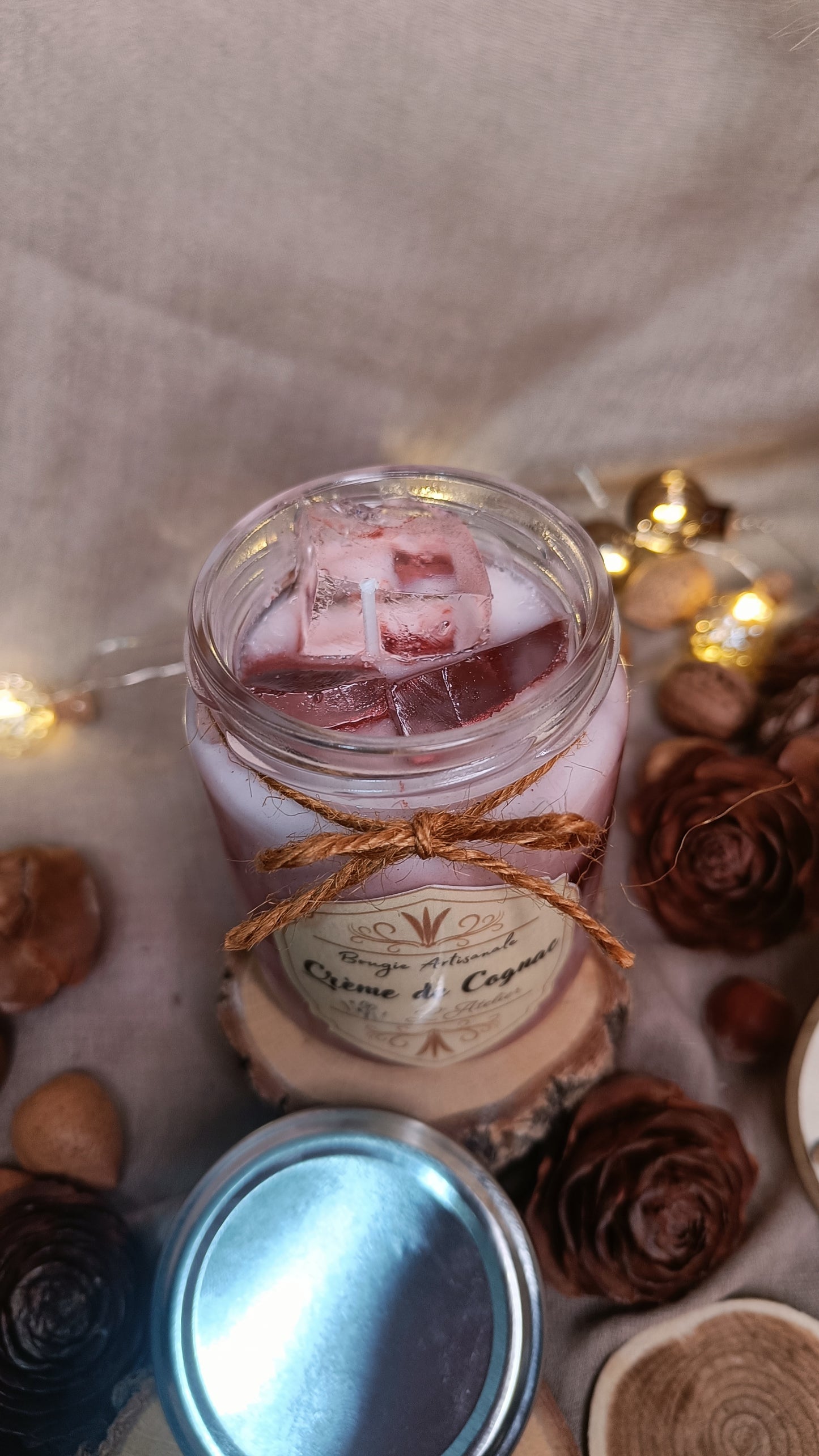 🕯️ Bougie parfumée ✨ 🥃 Crème de cognac 🥃