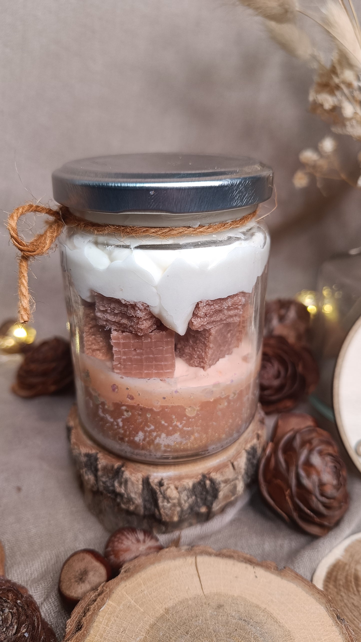 🕯️ Bougie parfumée ✨ 🥮 Caramel Beurre Salé 🥮