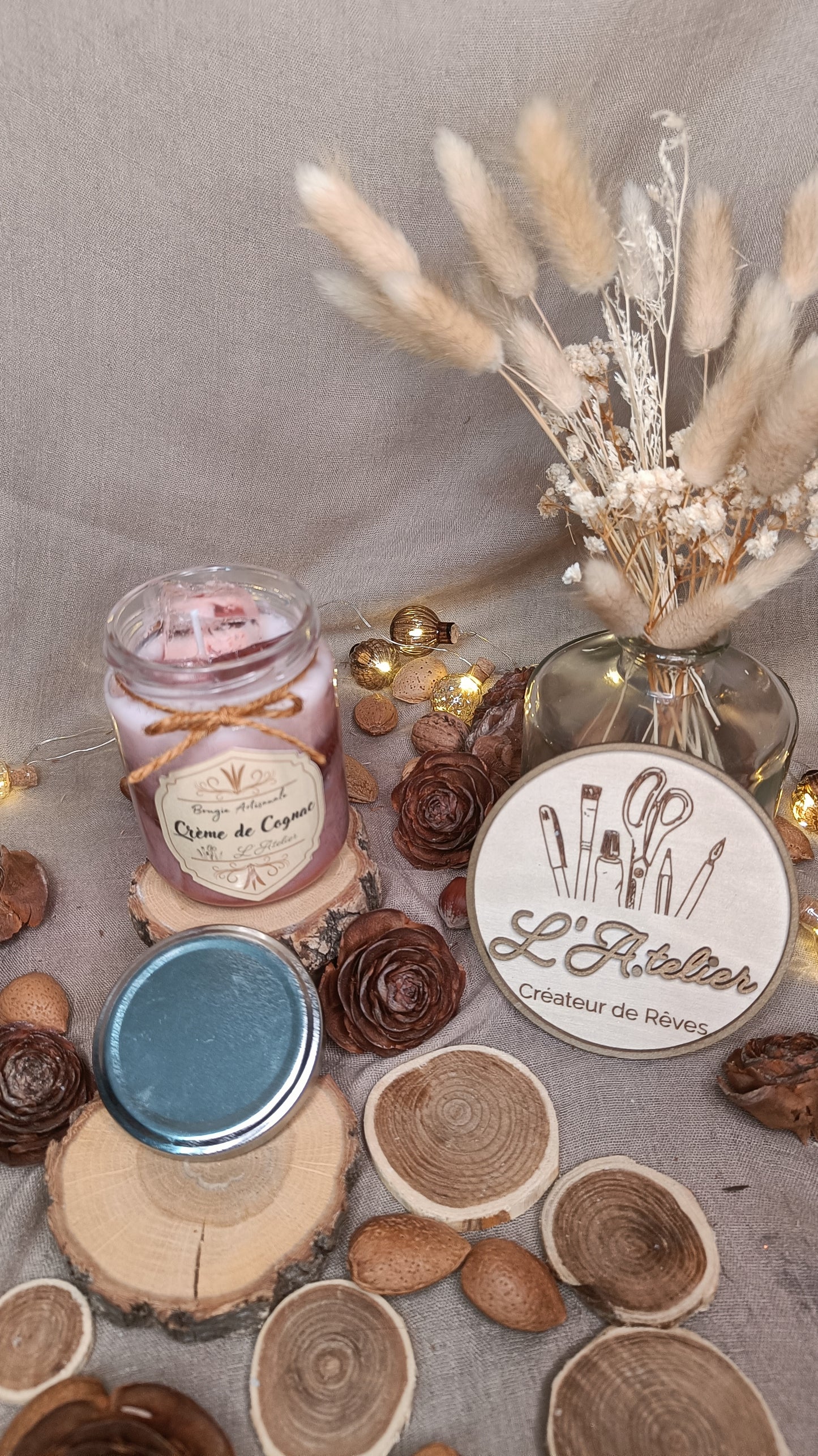 🕯️ Bougie parfumée ✨ 🥃 Crème de cognac 🥃