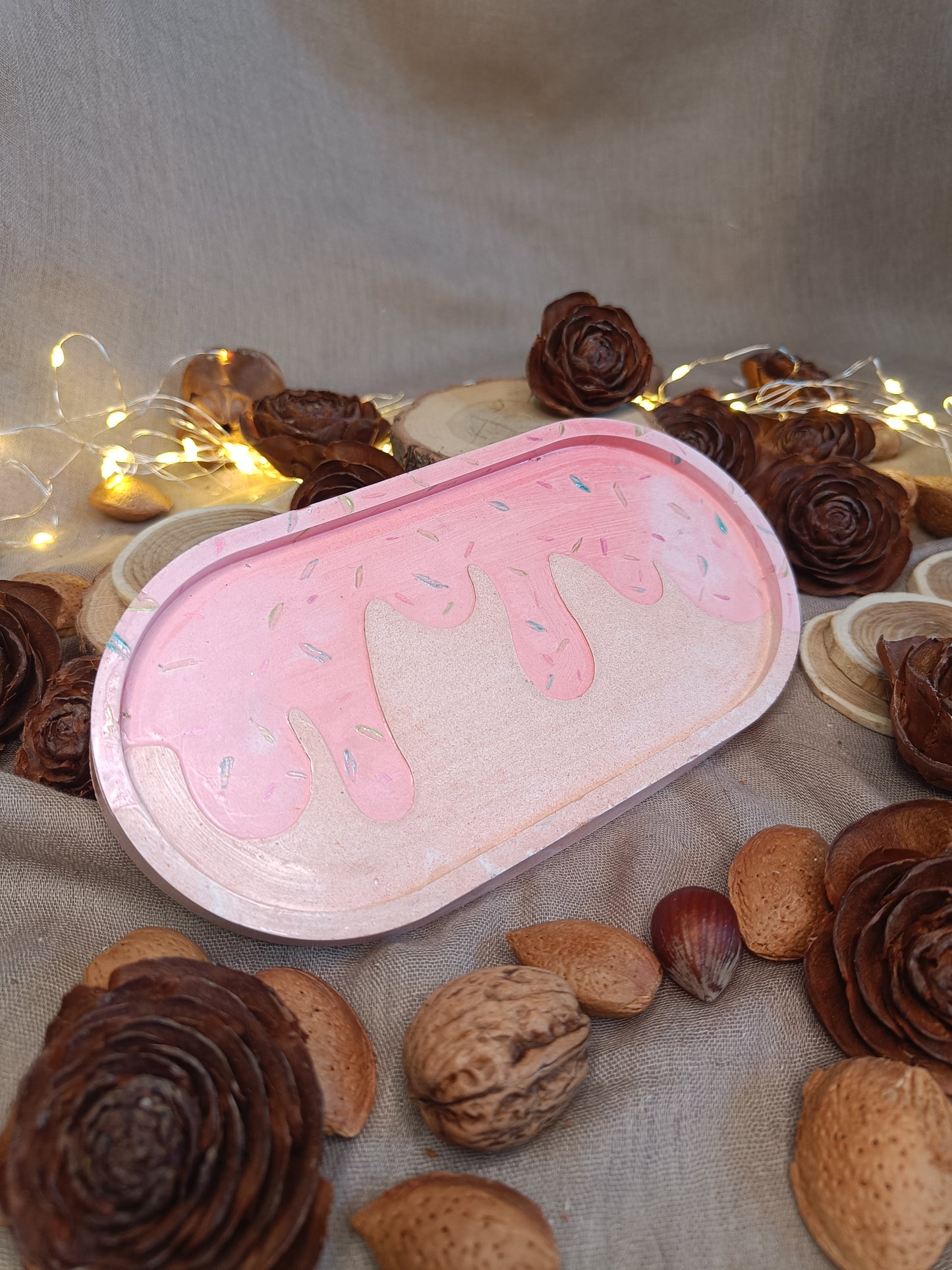 Plateau 🍩"Donuts Glacé"🍩 Rose 🩷