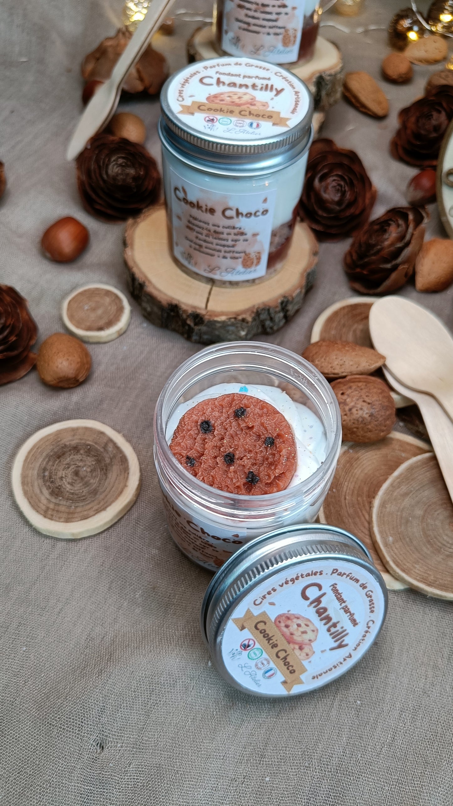 🍦 Chantilly parfumée 🍪 Cookie Choco 🍪