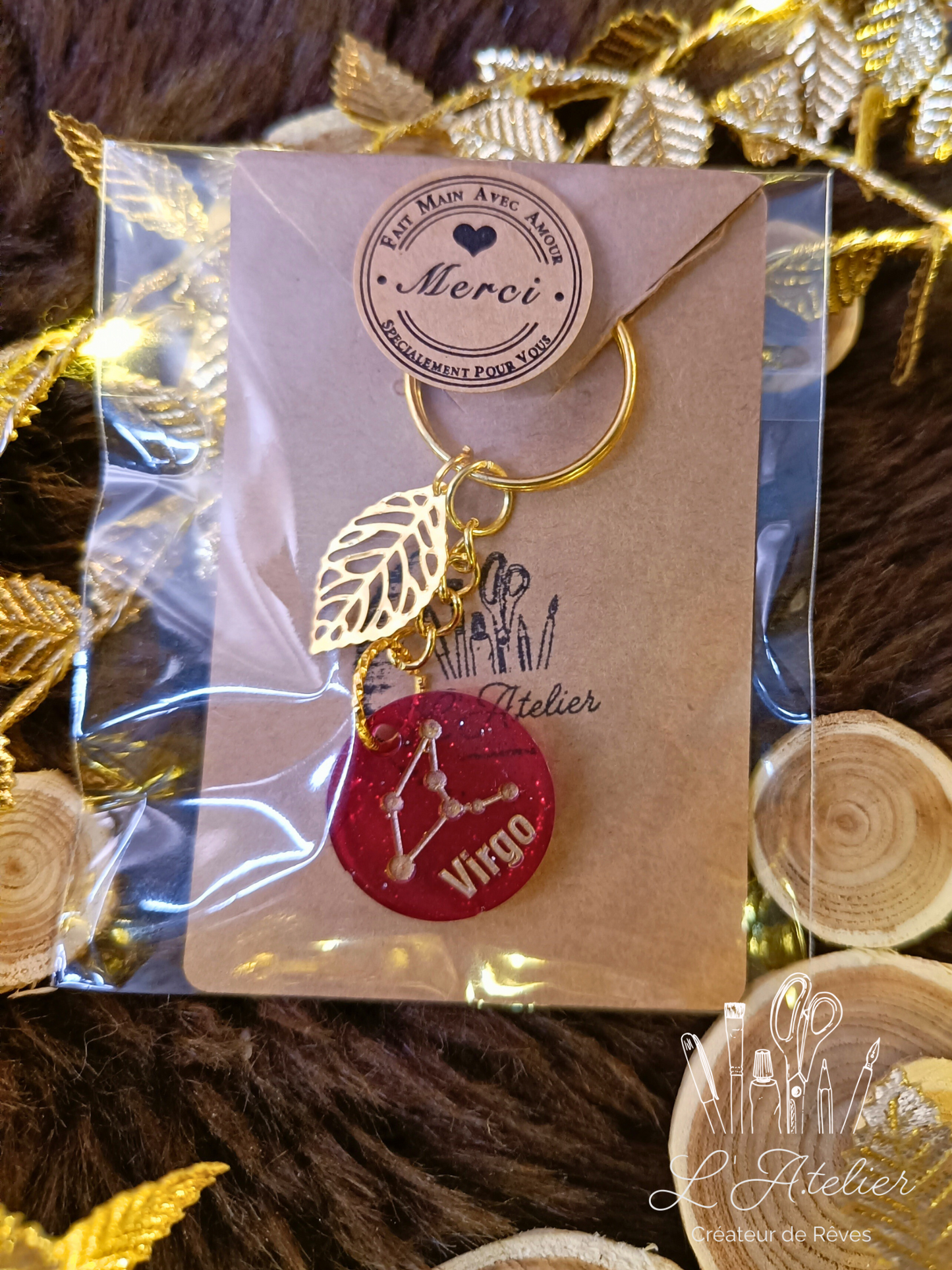 Porte clefs Signe astrologique