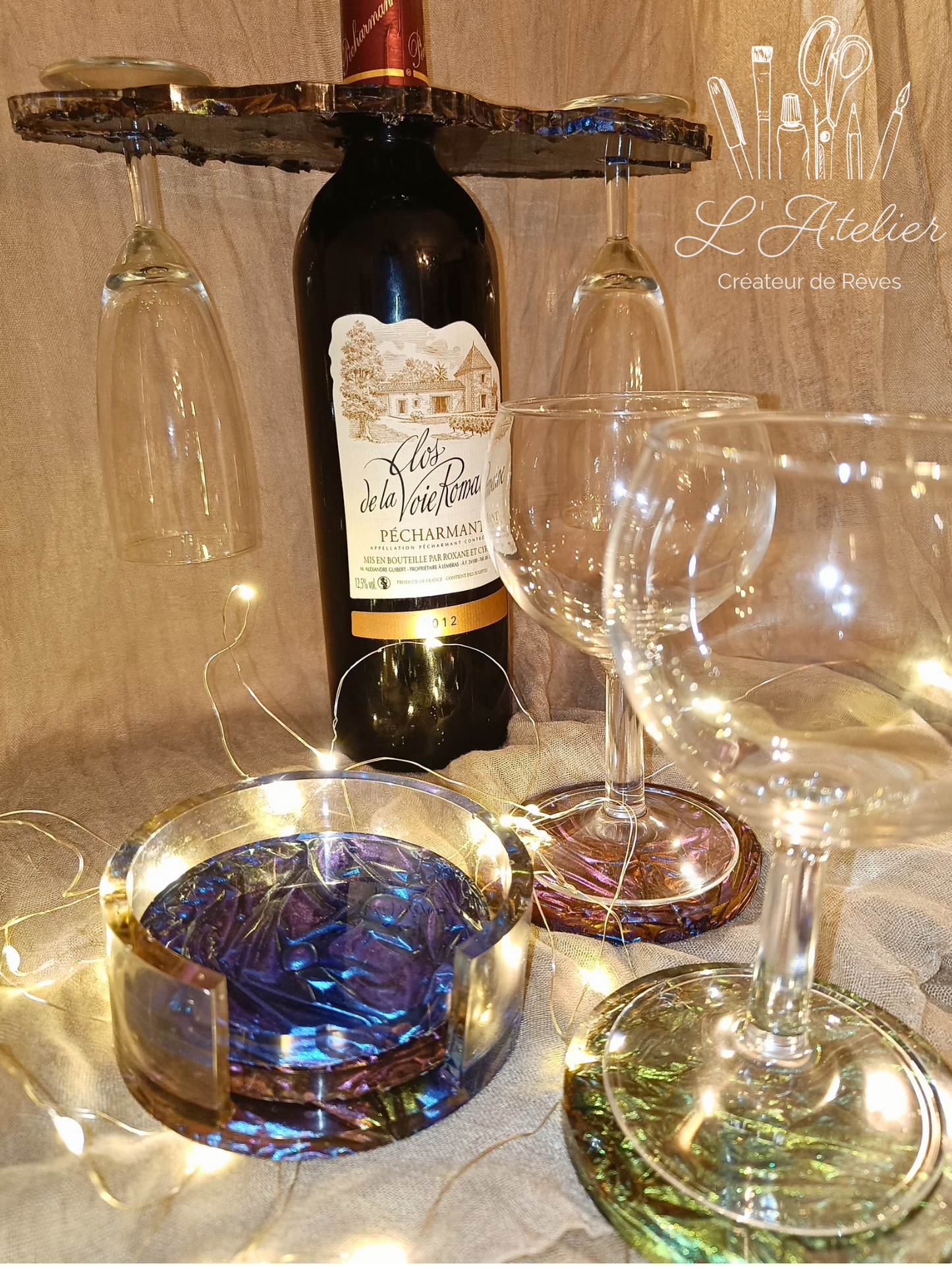 Ensemble à Vin époxy