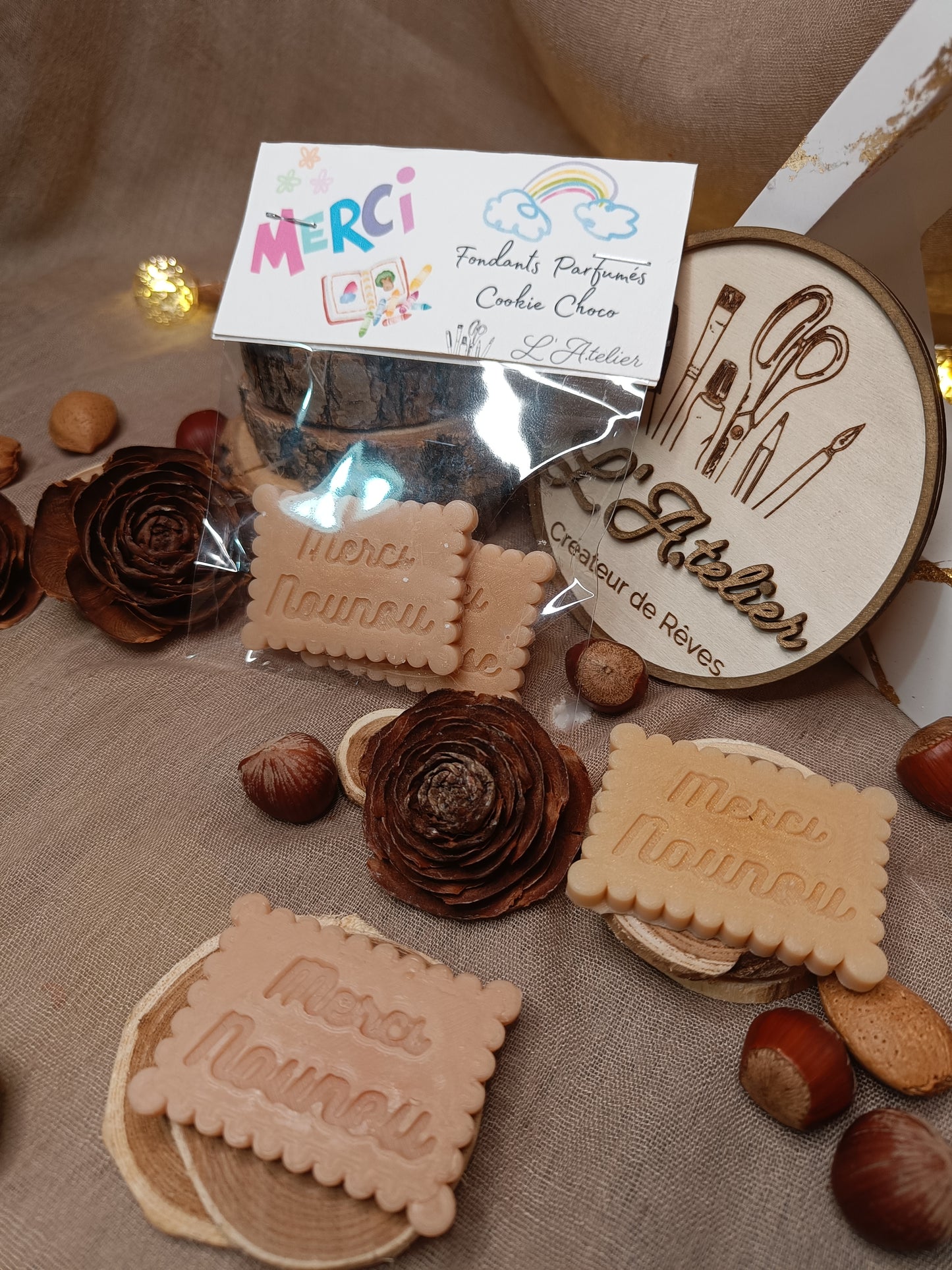 Fondants parfumés 🧸 Merci Nounou 🧮