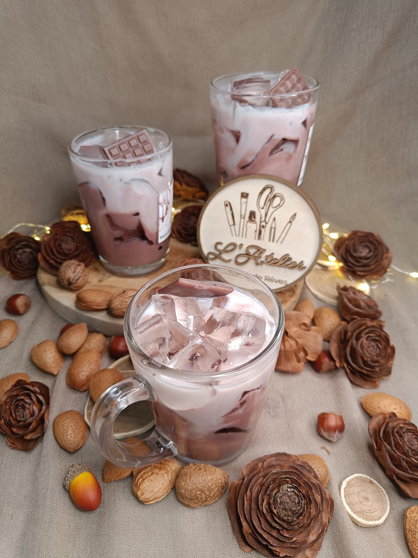 🕯️ Bougie Tasse ☕🍫 " Choco'Latte" 🍫☕