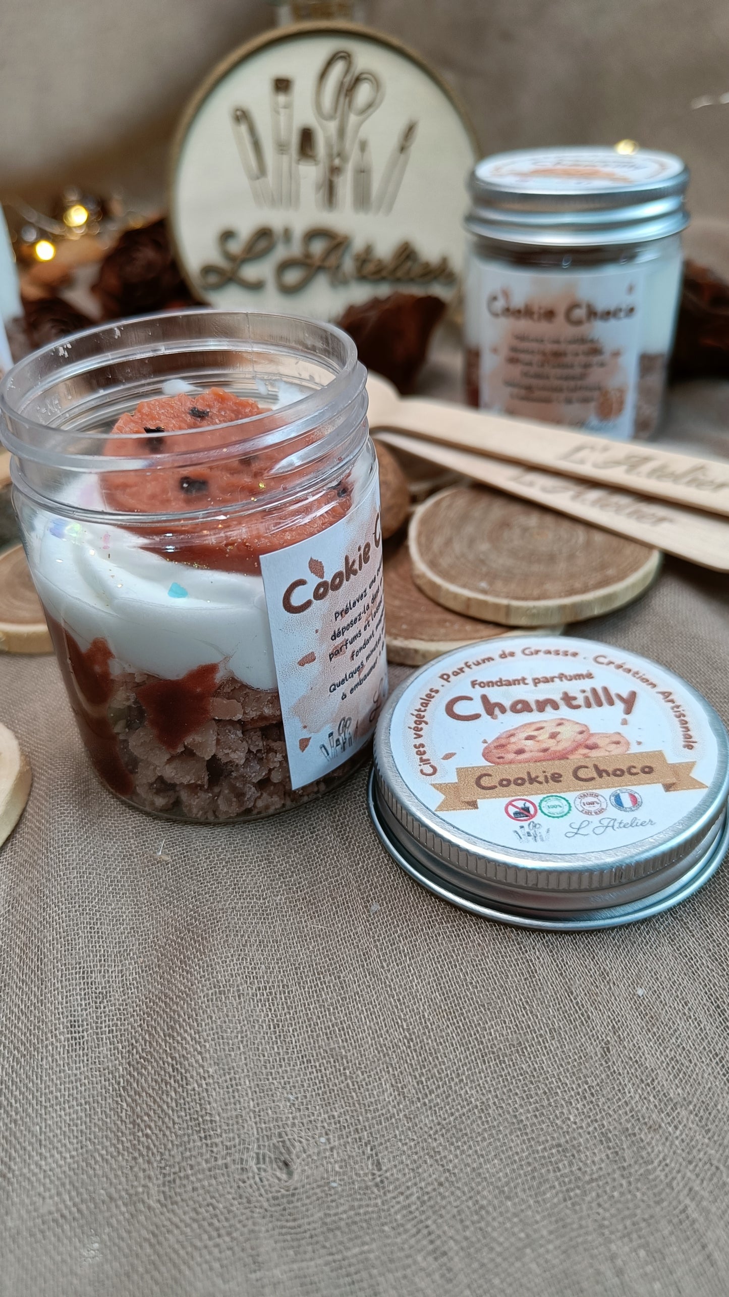 🍦 Chantilly parfumée 🍪 Cookie Choco 🍪