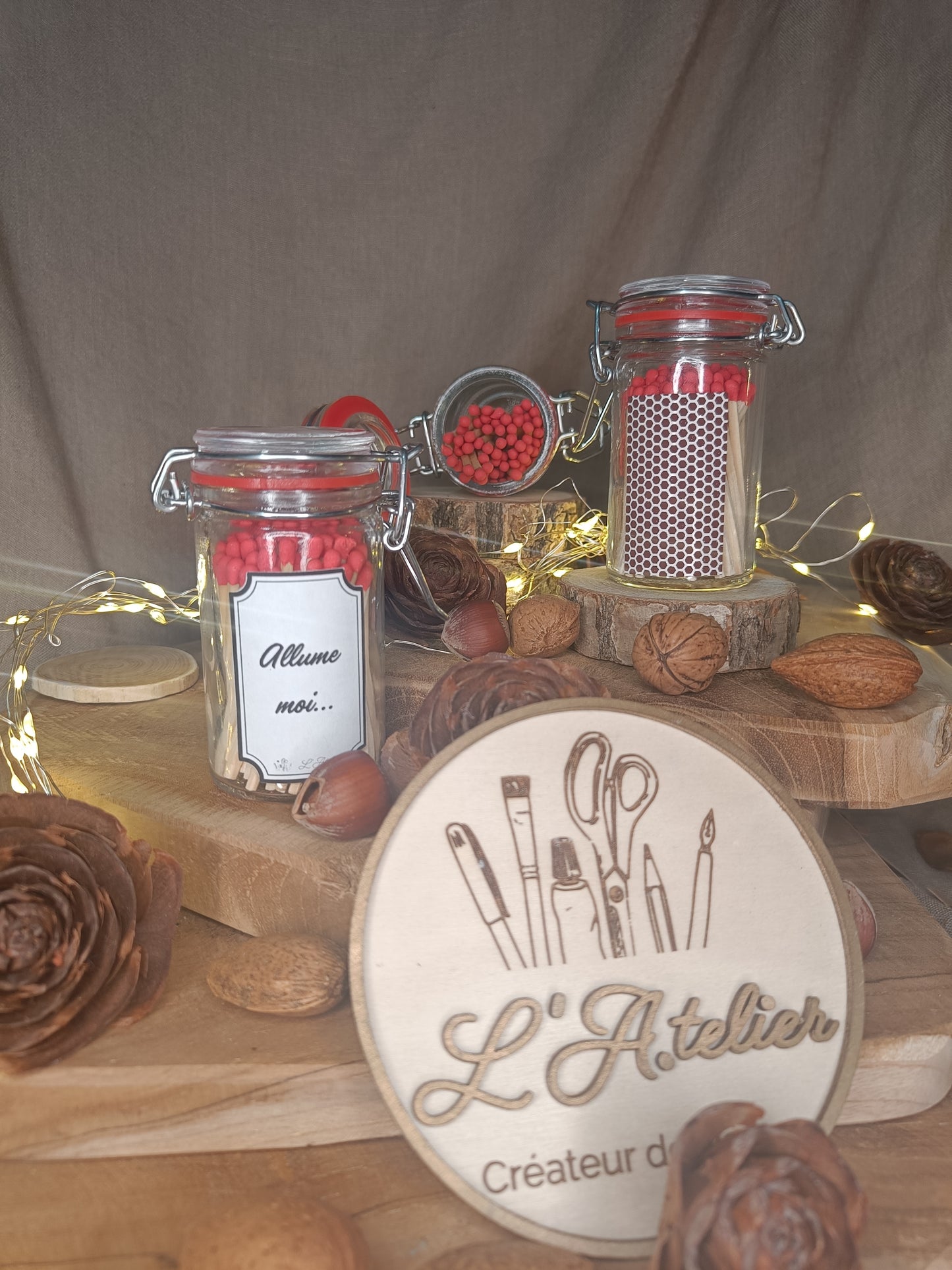 Bocal à allumettes 🔥