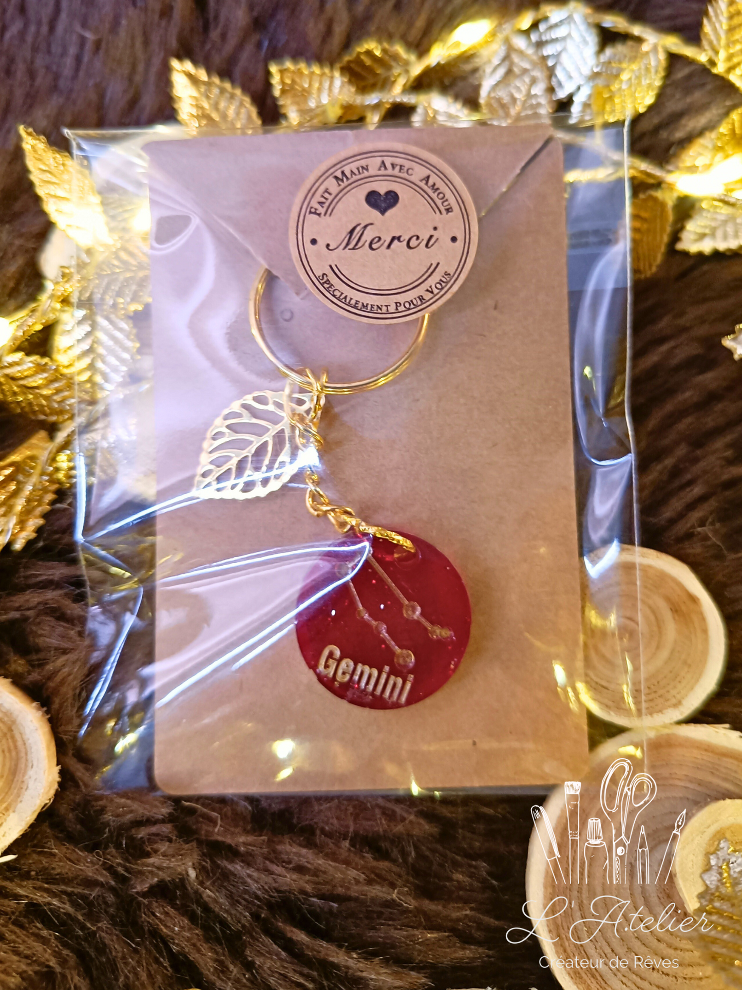 Porte clefs Signe astrologique