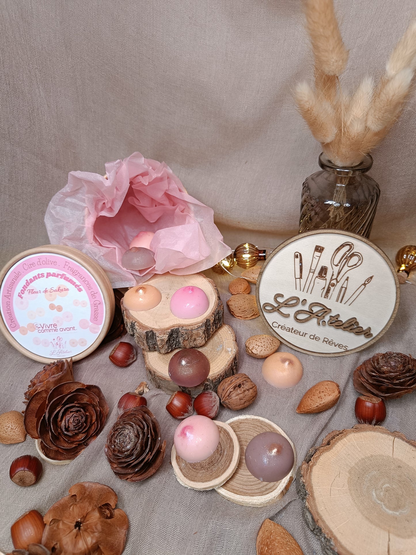 🩷 Boite à Boob's 🌸 Fleur de Sakura 🌸 Lutte contre le cancers du sein 💪🏻