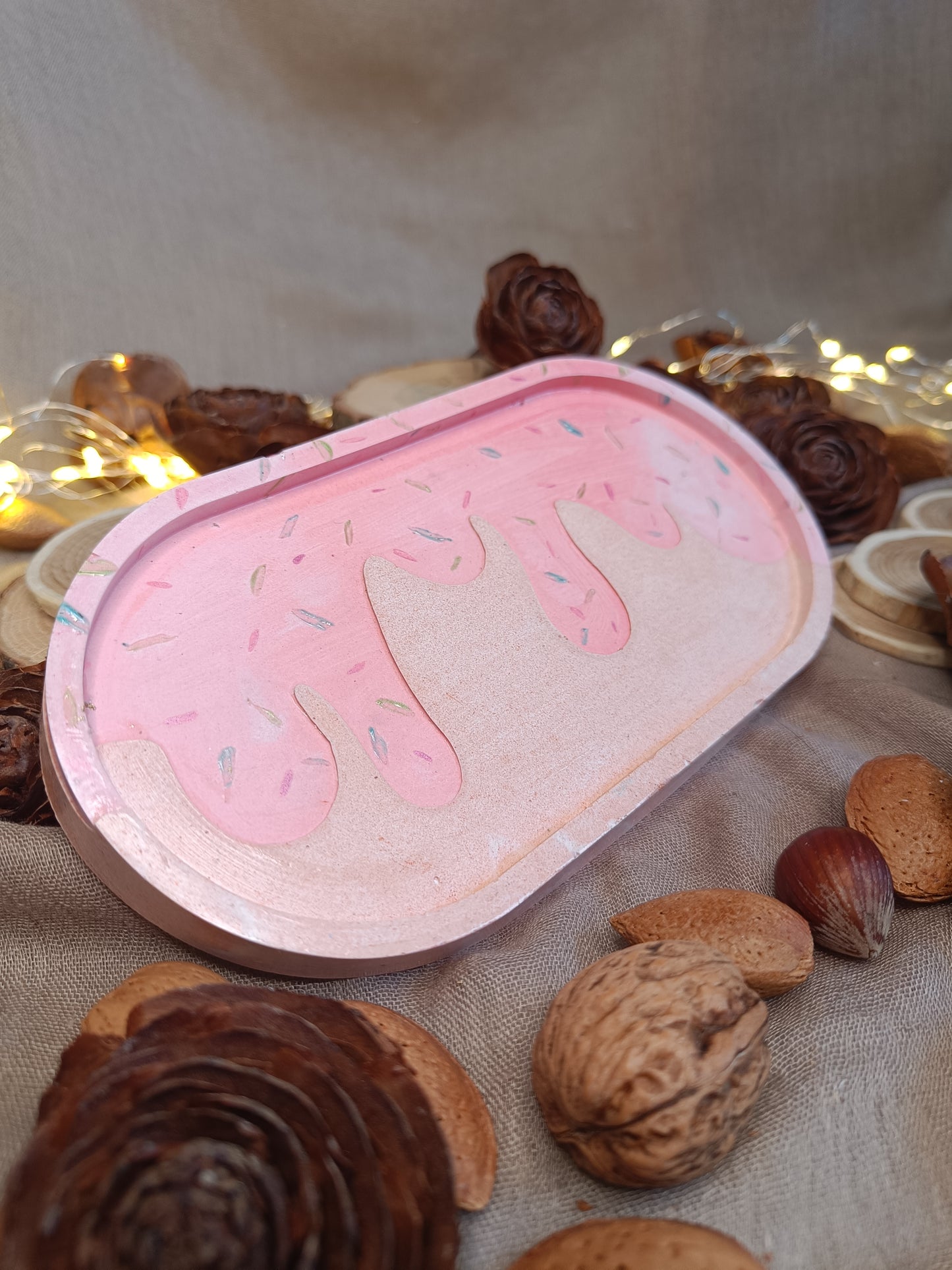 Plateau 🍩"Donuts Glacé"🍩 Rose 🩷