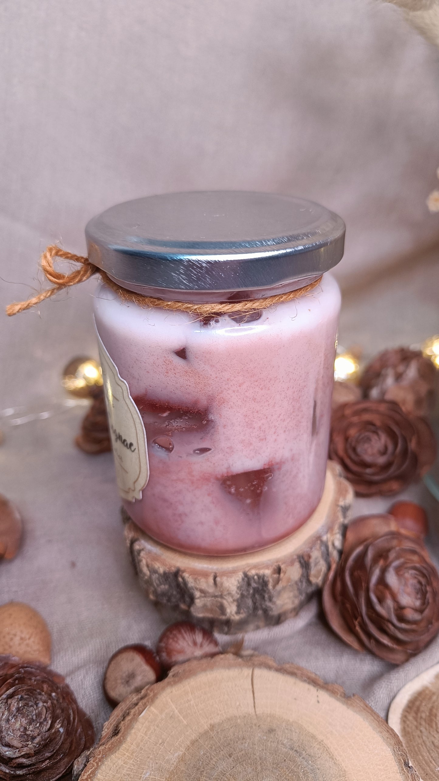 🕯️ Bougie parfumée ✨ 🥃 Crème de cognac 🥃