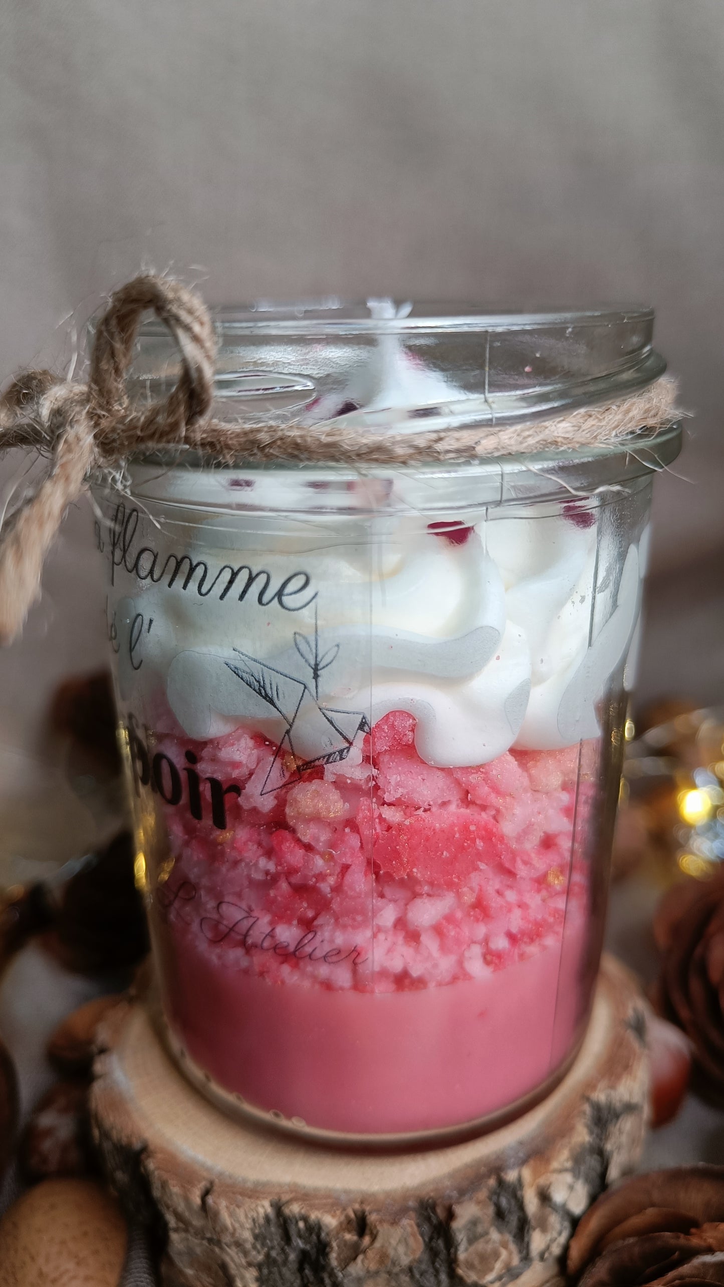 🕯️ La flamme de l'Espoir 🌸 Fleur de Sakura 🌸 - Cancer du sein 💪🏻