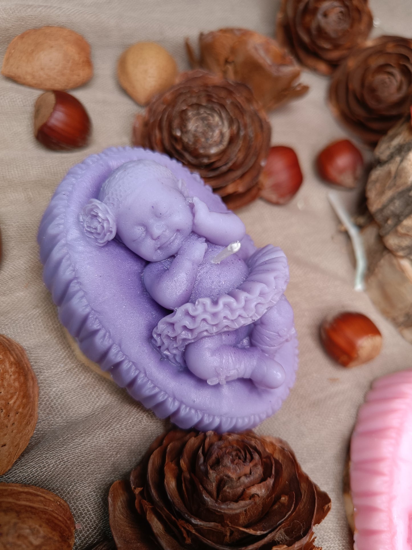 🕯️Bougie 👶🏻🩷 Baby Girl 🩷👶🏻 🌈 Color Mom 🌈