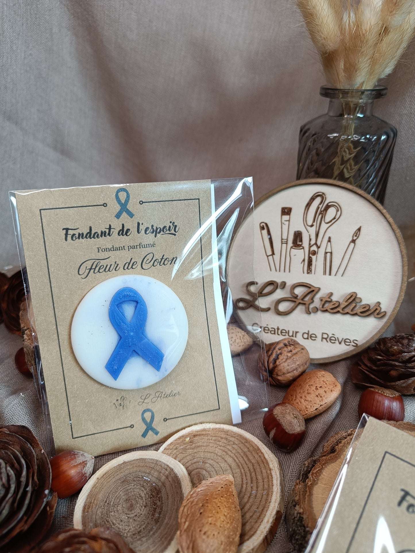 Fondants de l'Espoir 💙 Fibromyalgie 💙 Fleur de coton ☁️
