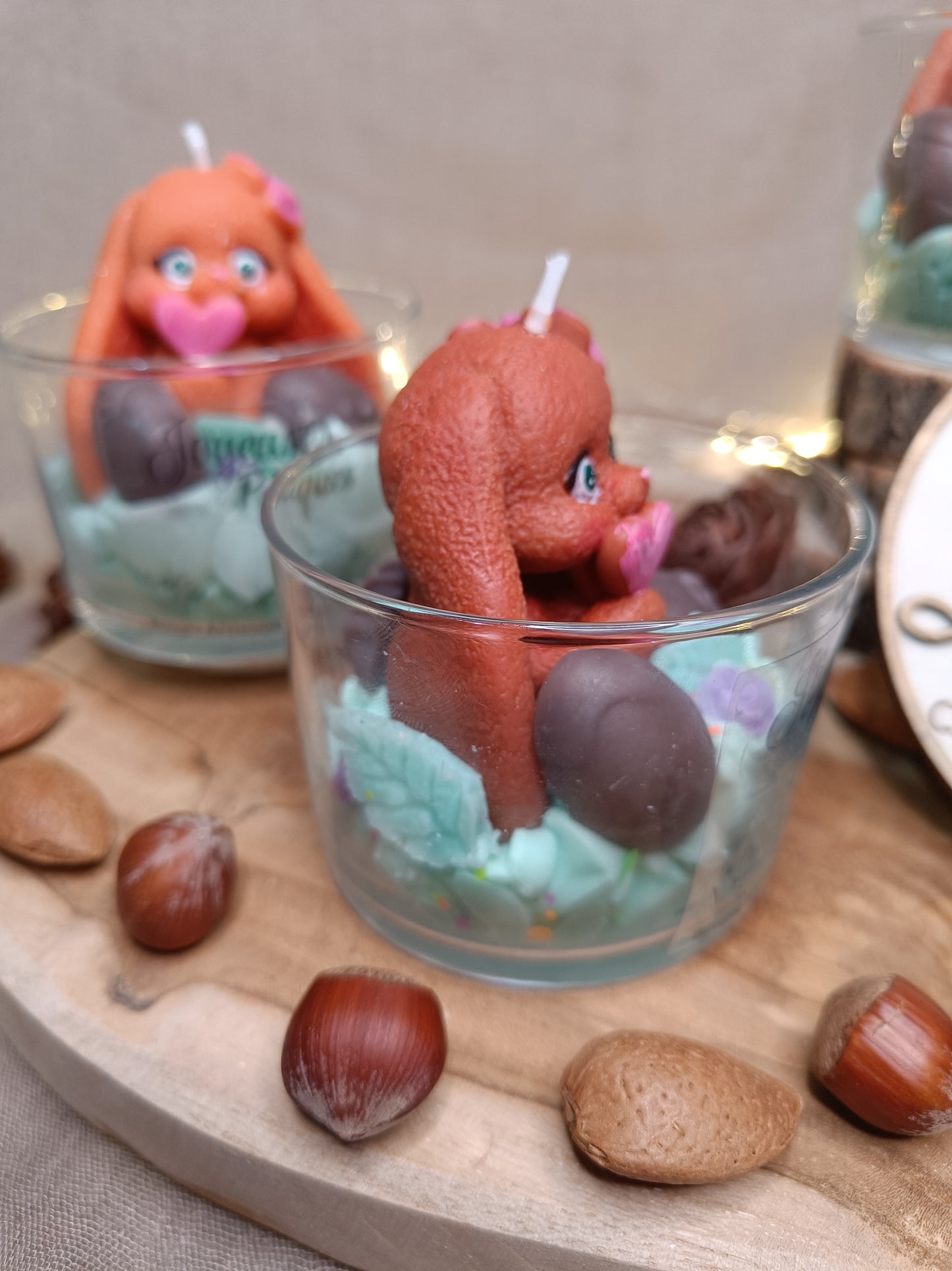 Bougie 🐰 Lapin de Pâques 🐰