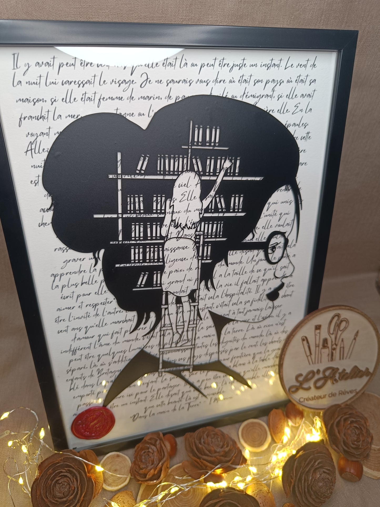 "La Muse encadrée"