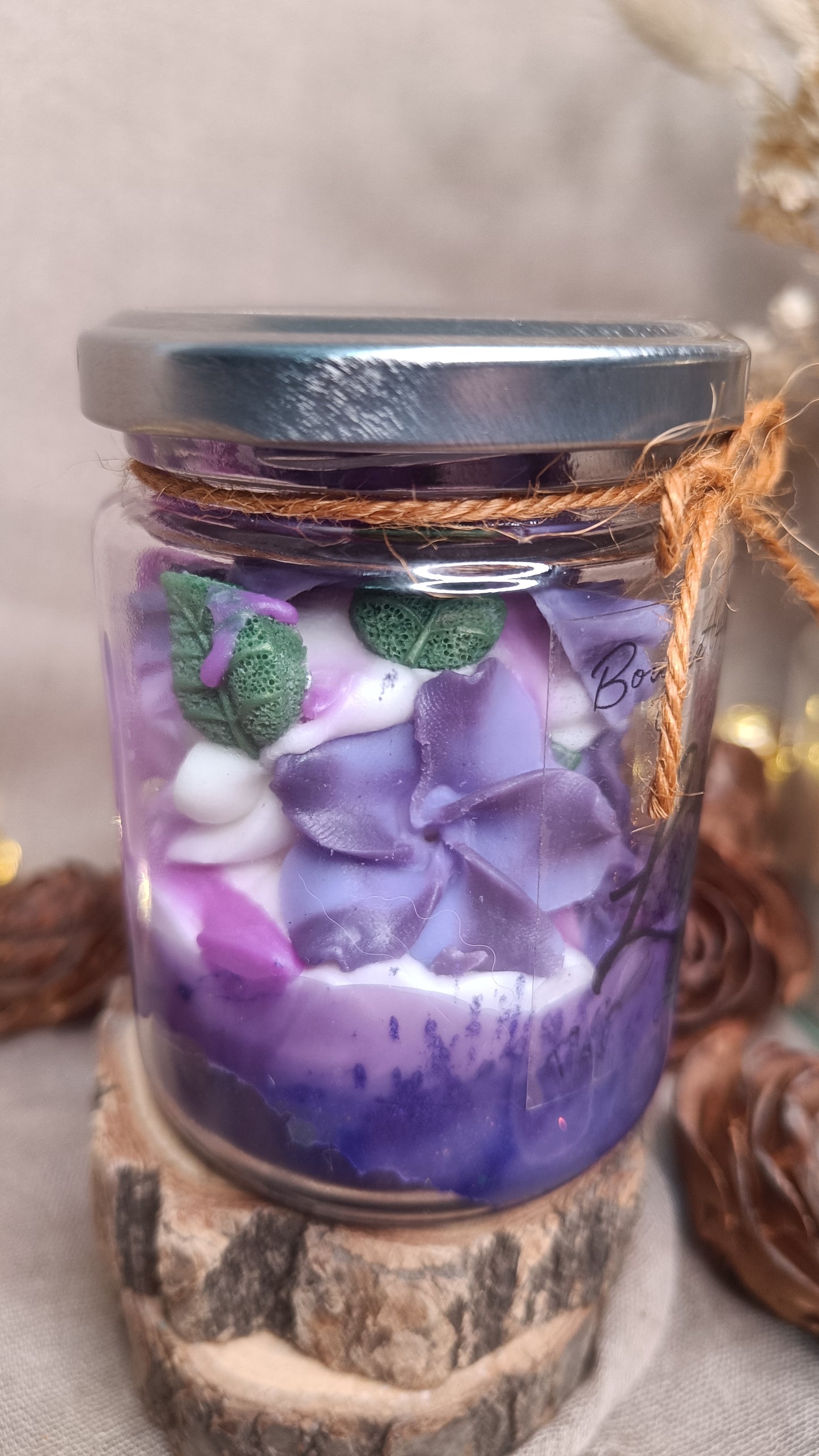 🕯️ Bougie Parfumée ✨ 🪻 Lila 🪻