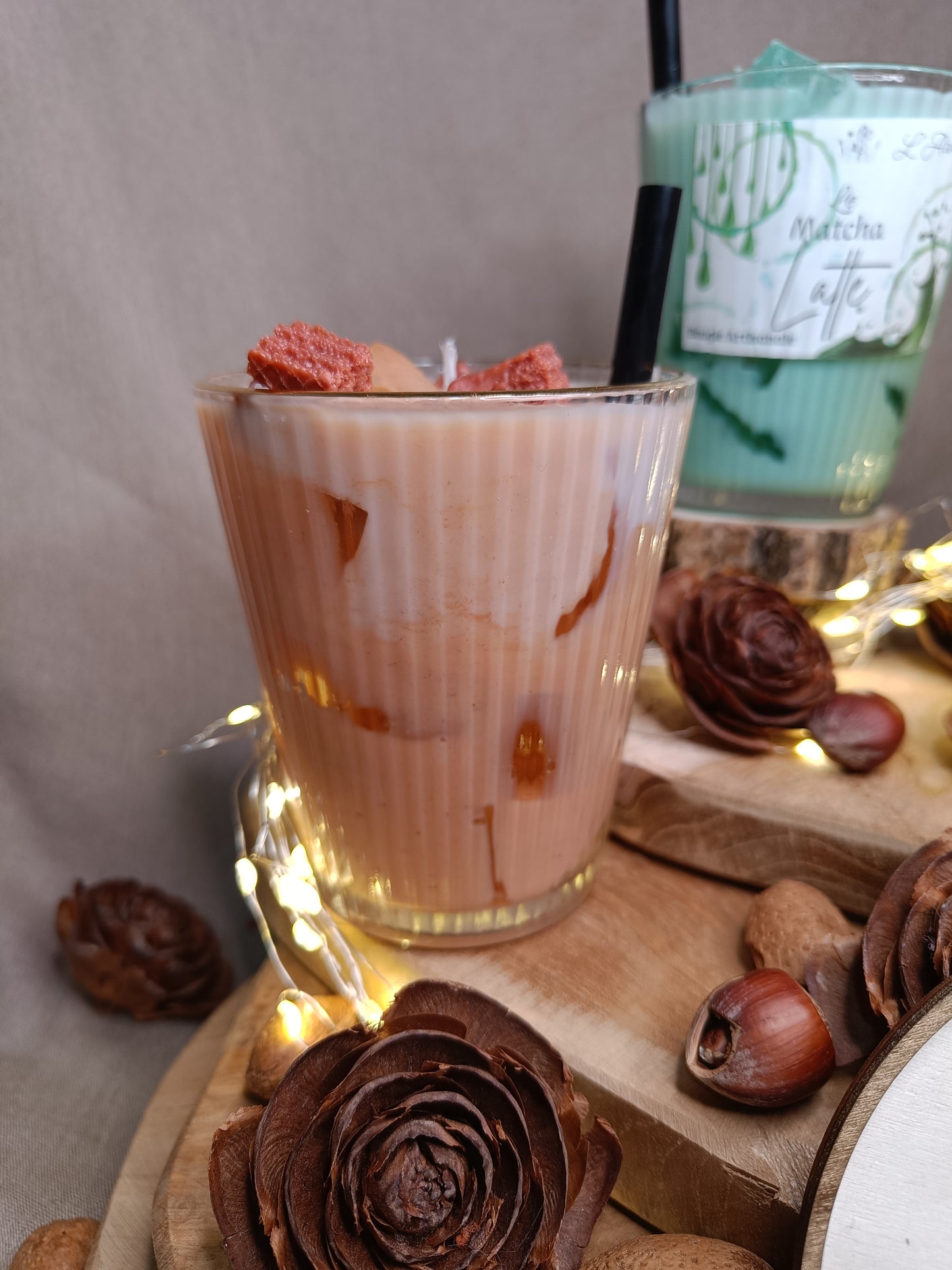 🕯️Bougie 🍮🧡 Latte Caramel 🧡🍮