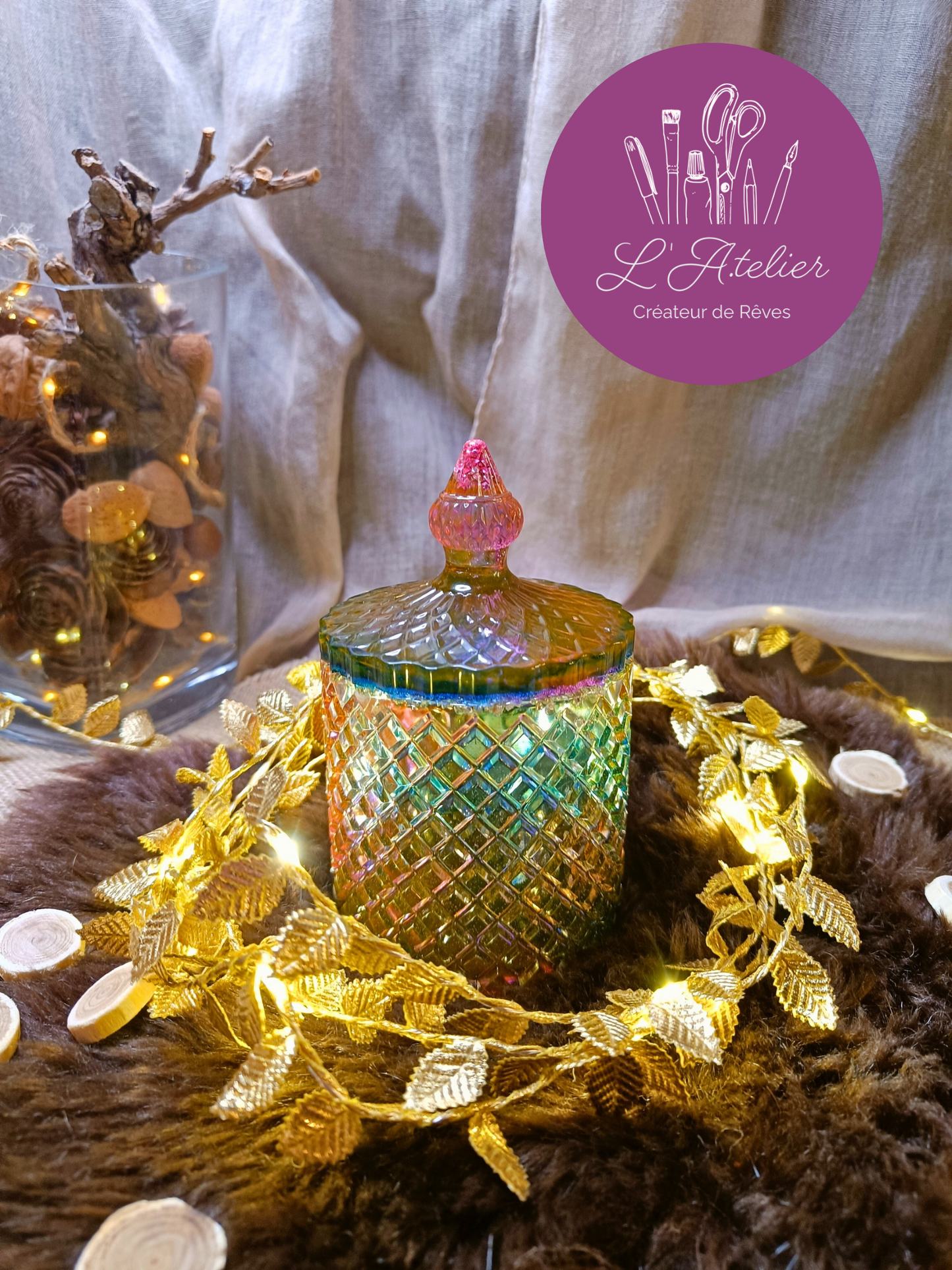 Pot Baroque epoxy