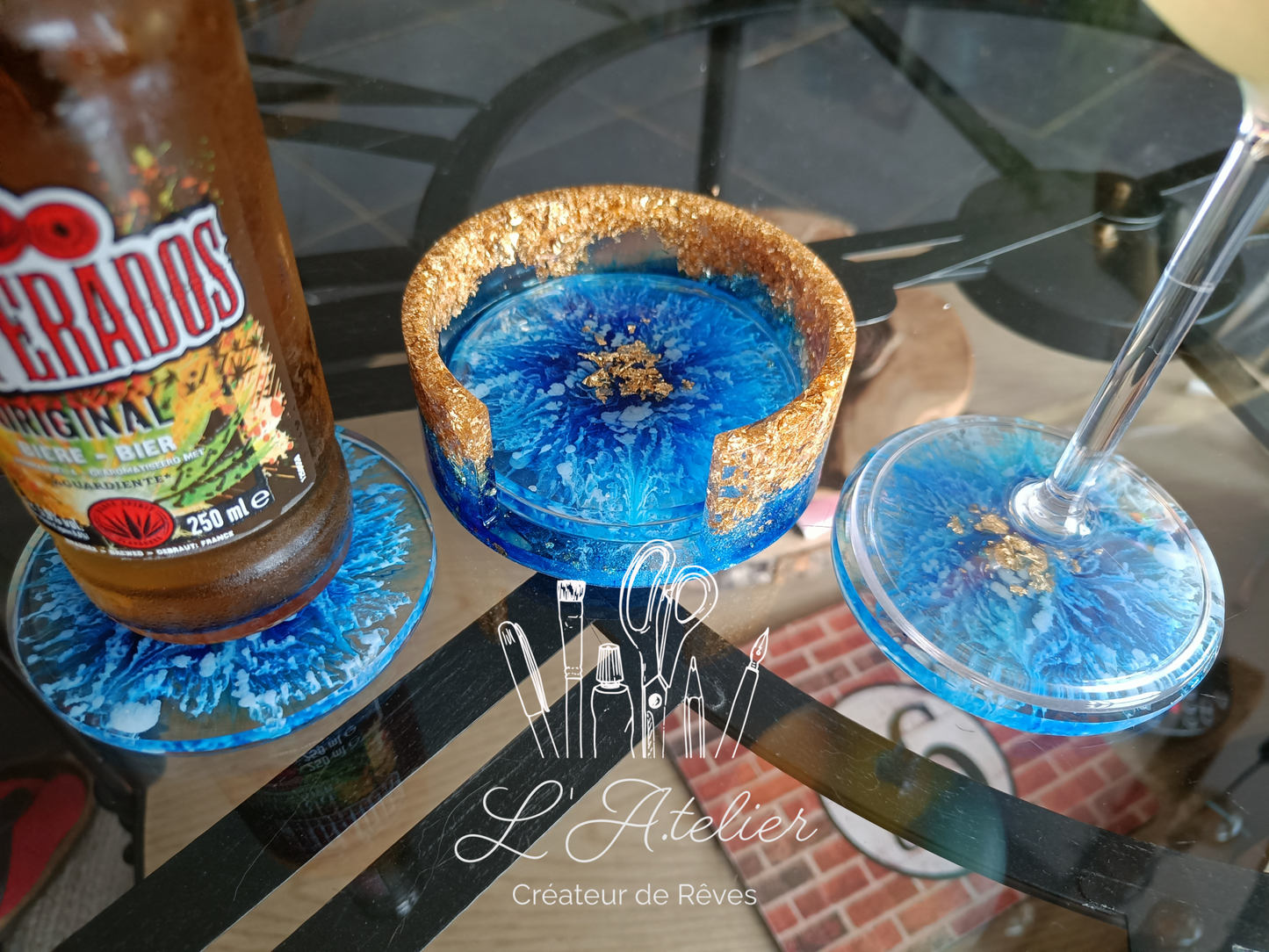 Sous verre époxy