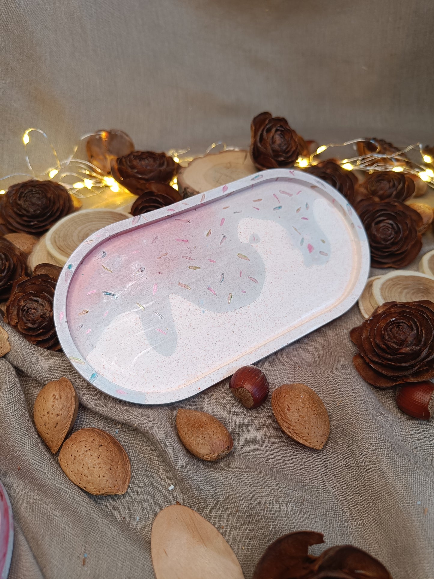 Plateau 🍩"Donuts Glacé"🍩 Mauve 💜