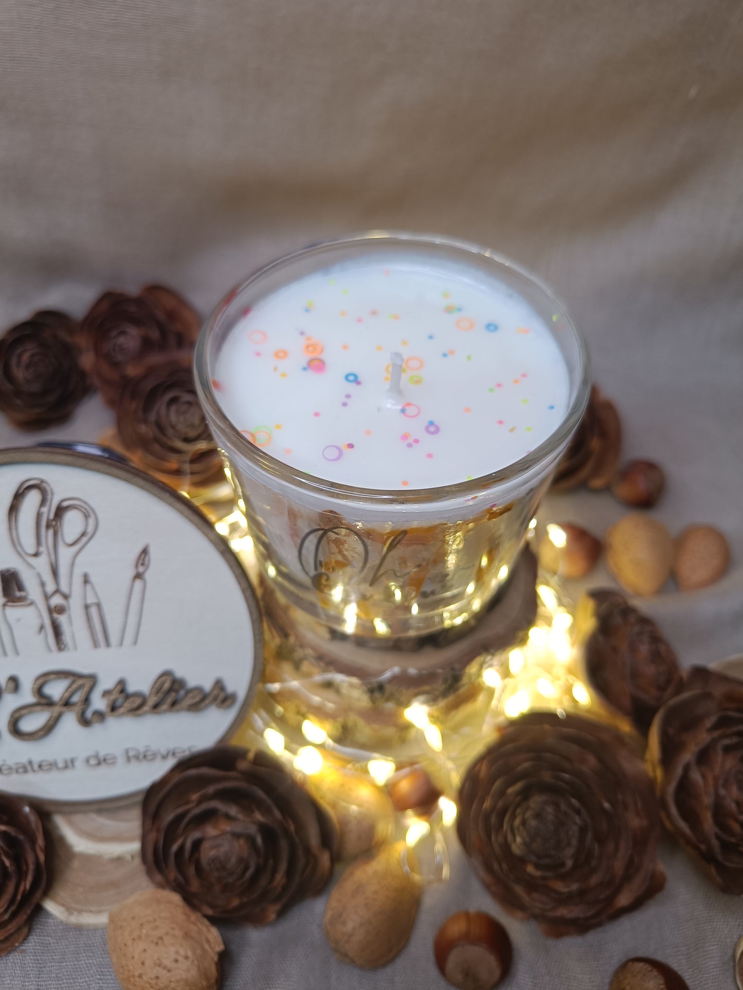 🕯️Bougie 🌈"Oh en couleur!"🌈