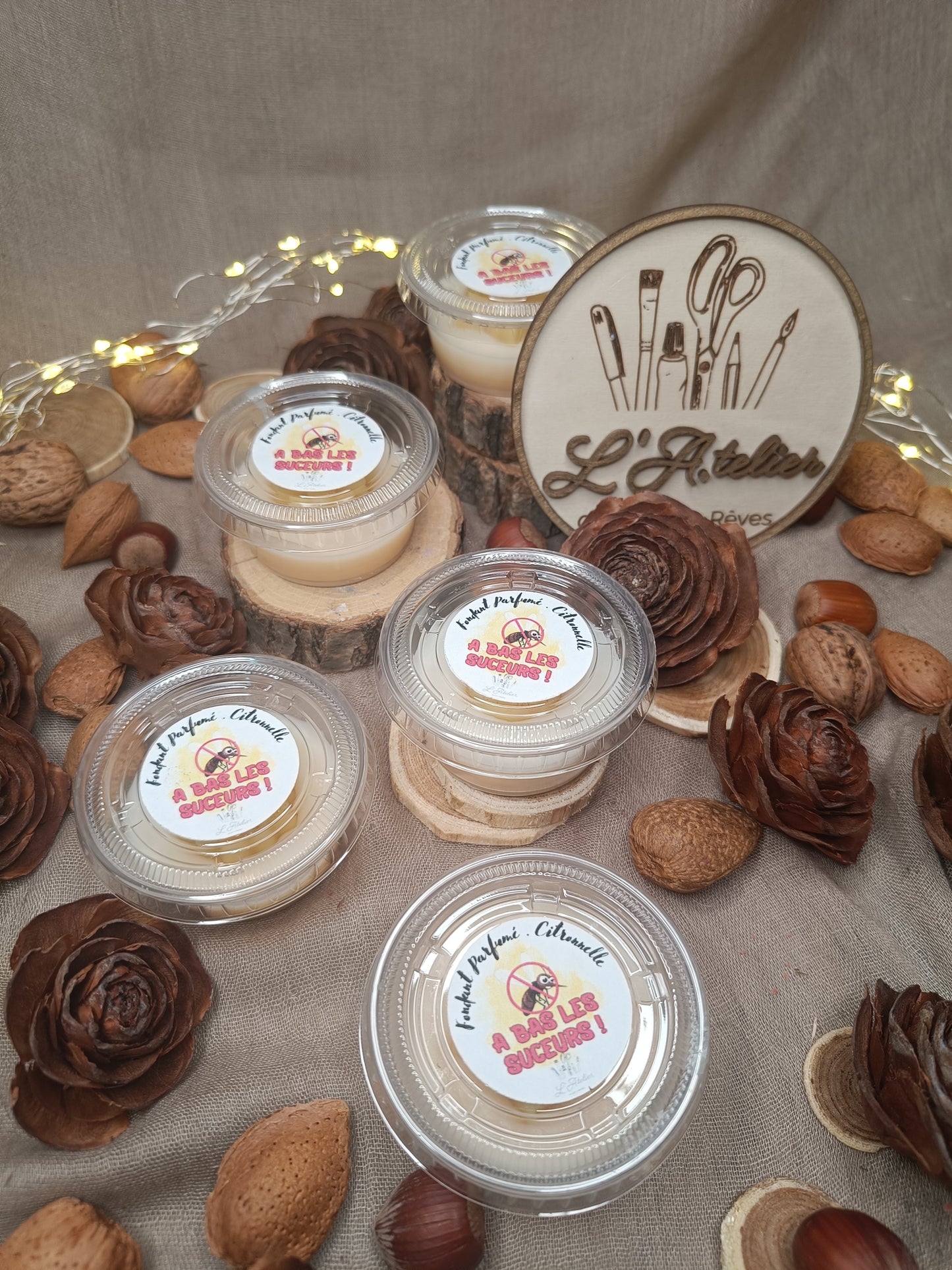 Écrin parfumé 💛🦟 " A bas les suceurs " 🦟💛 citronnelle