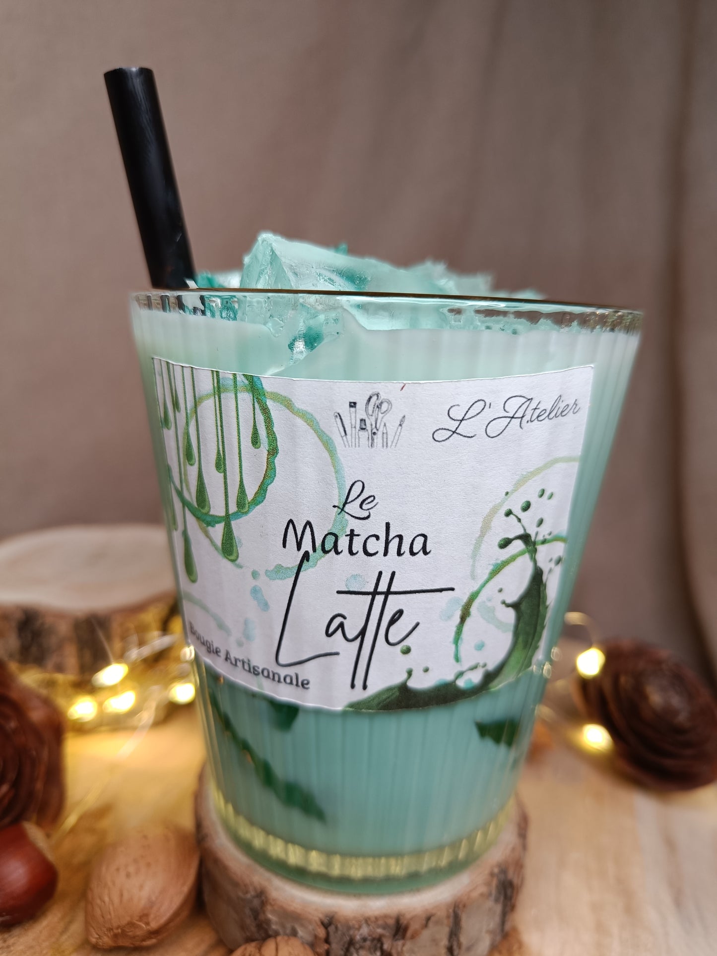 🕯️ Bougie 🧋💚 Matcha Latte 💚🧋