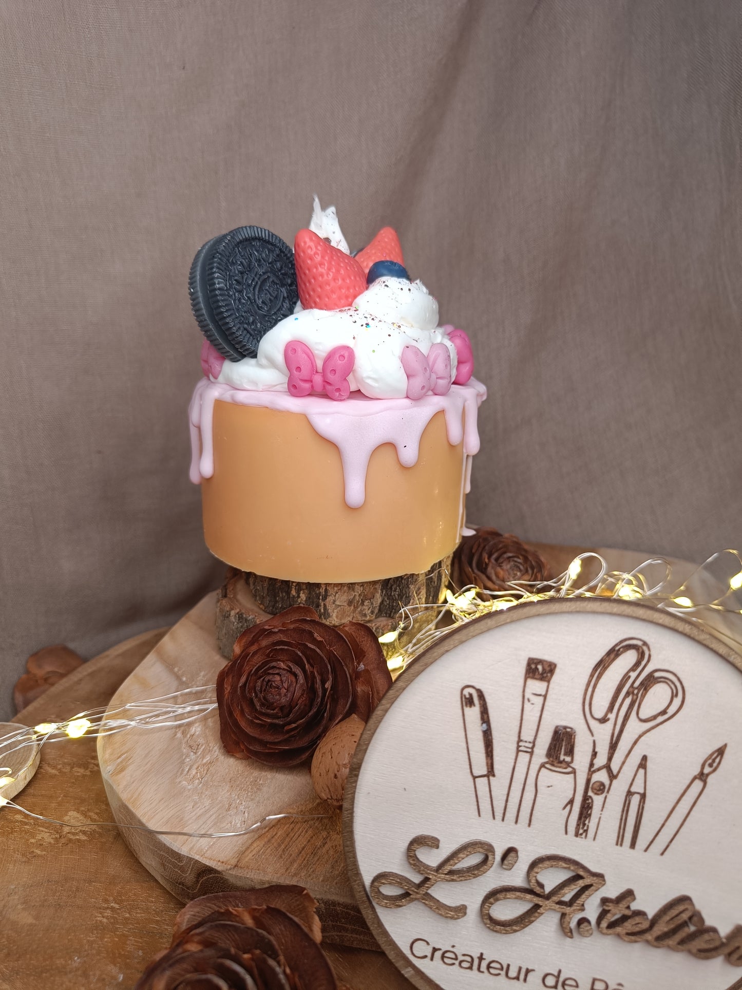 🕯️ Bougie Gâteau 🎂Minnie 🐭