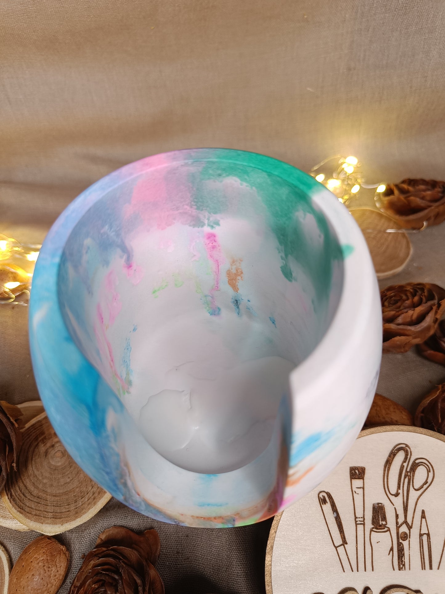 Brûle parfum 🌈 Pop Of Colors 🌈 avec nœud