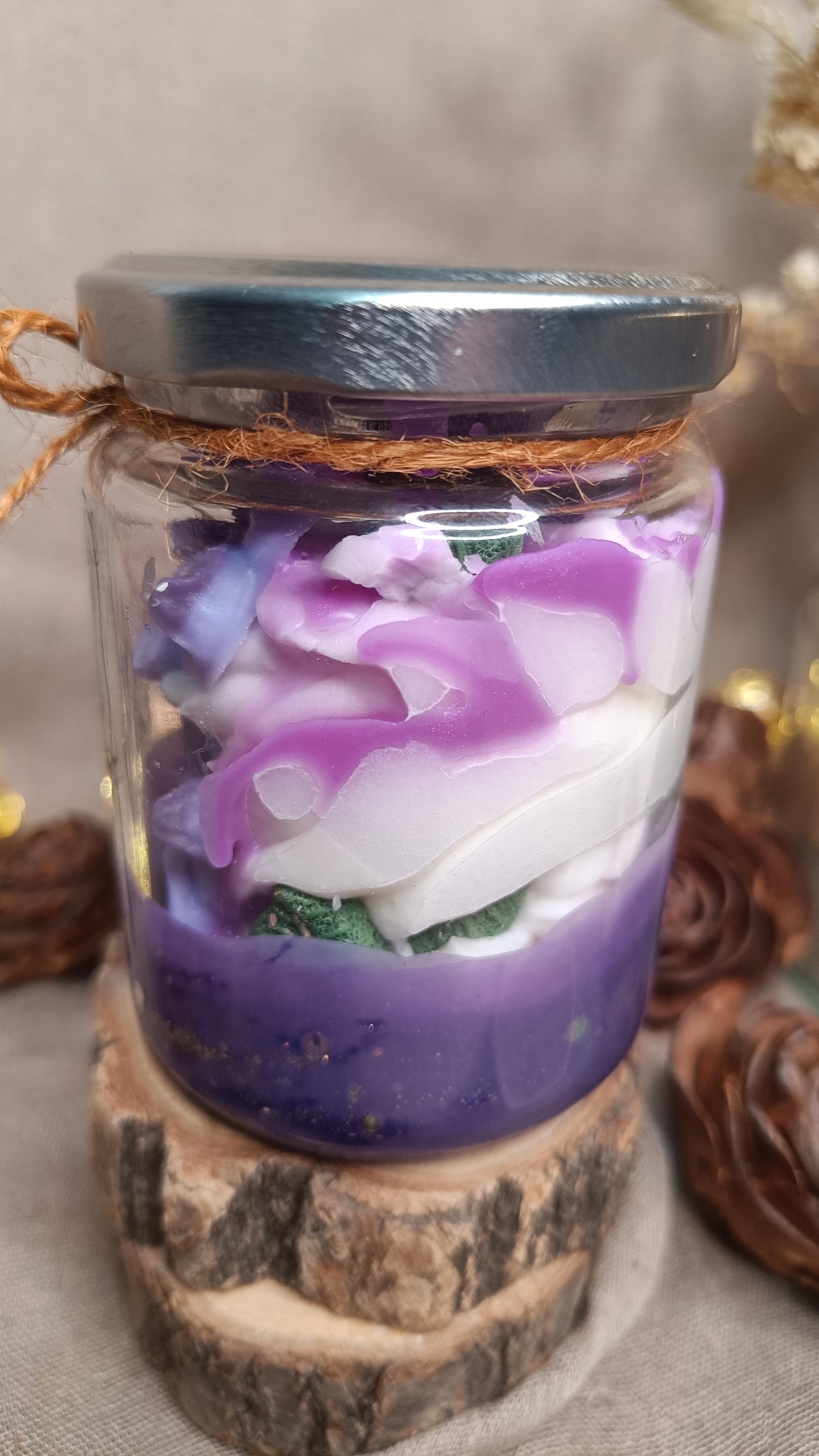 🕯️ Bougie Parfumée ✨ 🪻 Lila 🪻