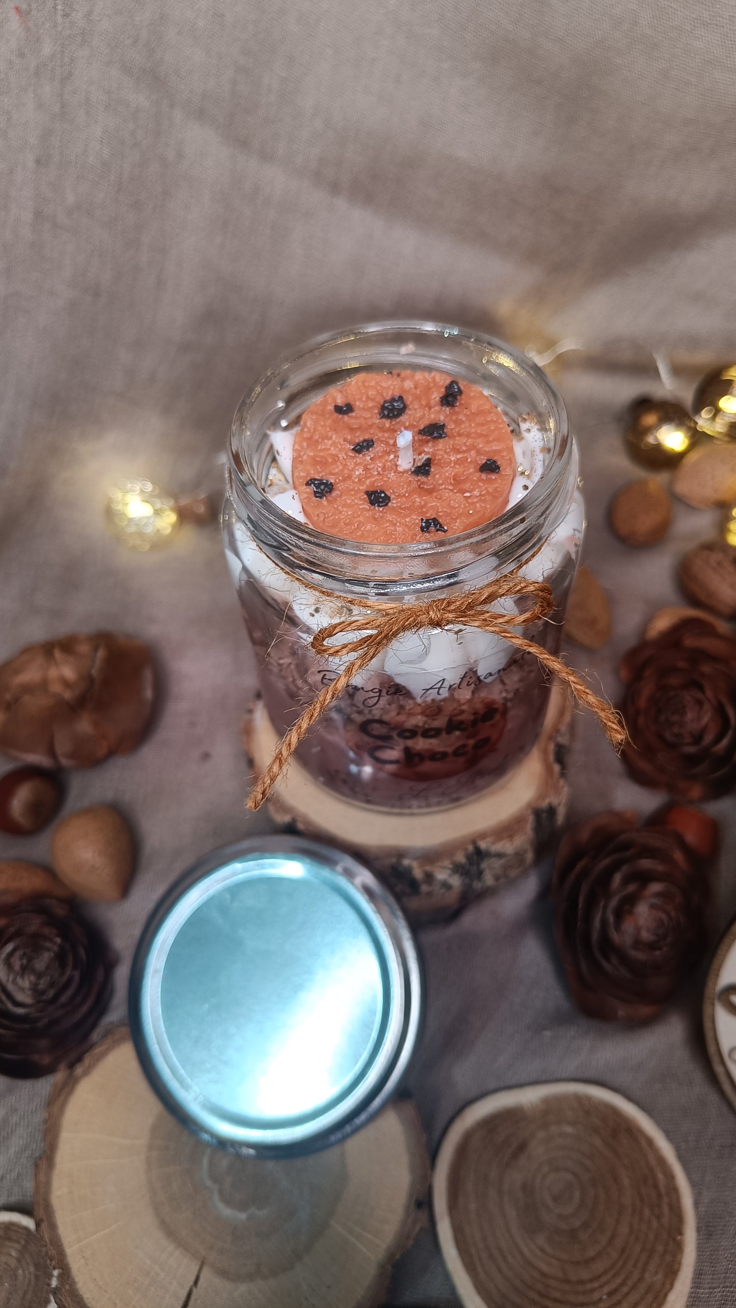 🕯️ Bougie parfumée ✨ 🍪 Cookie Choco 🍪
