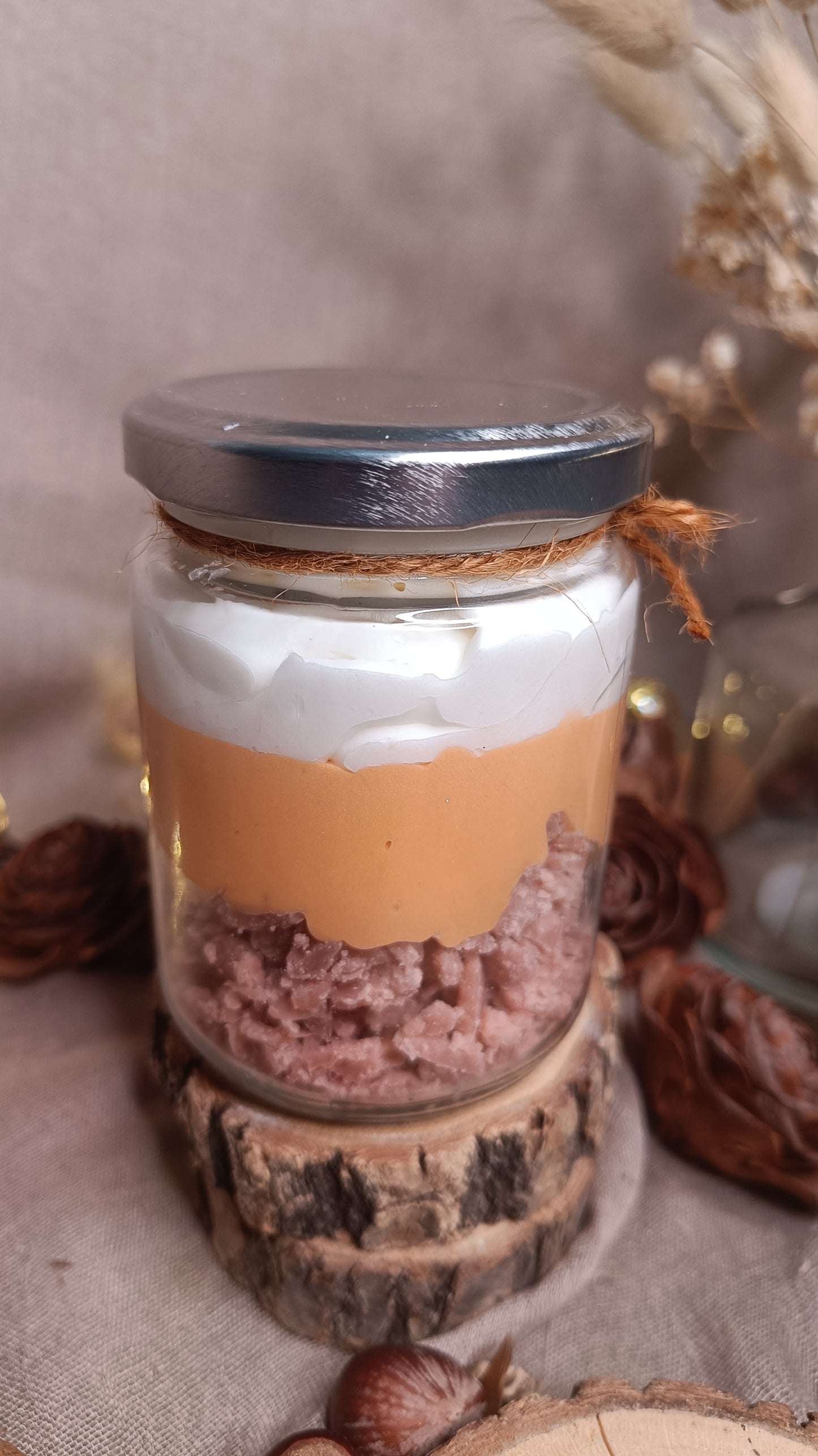 🕯️ Bougie parfumée ✨ 🍑 Nectar d'Abricot 🍑