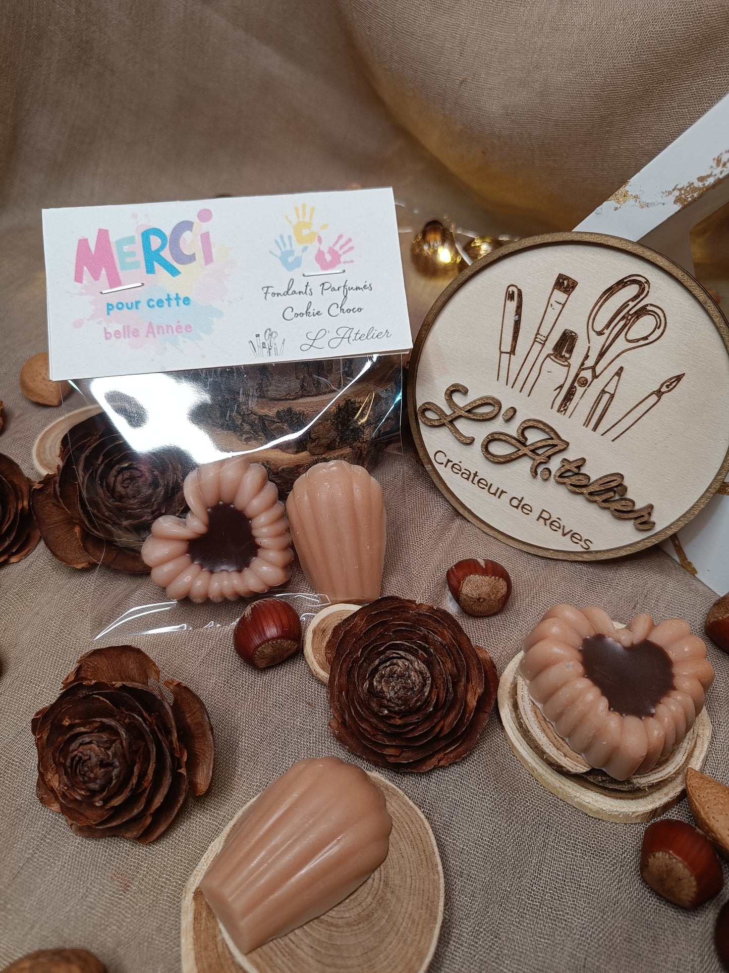 Fondants parfumés 🧸 Merci 🧸 Cookie Choco 🍪