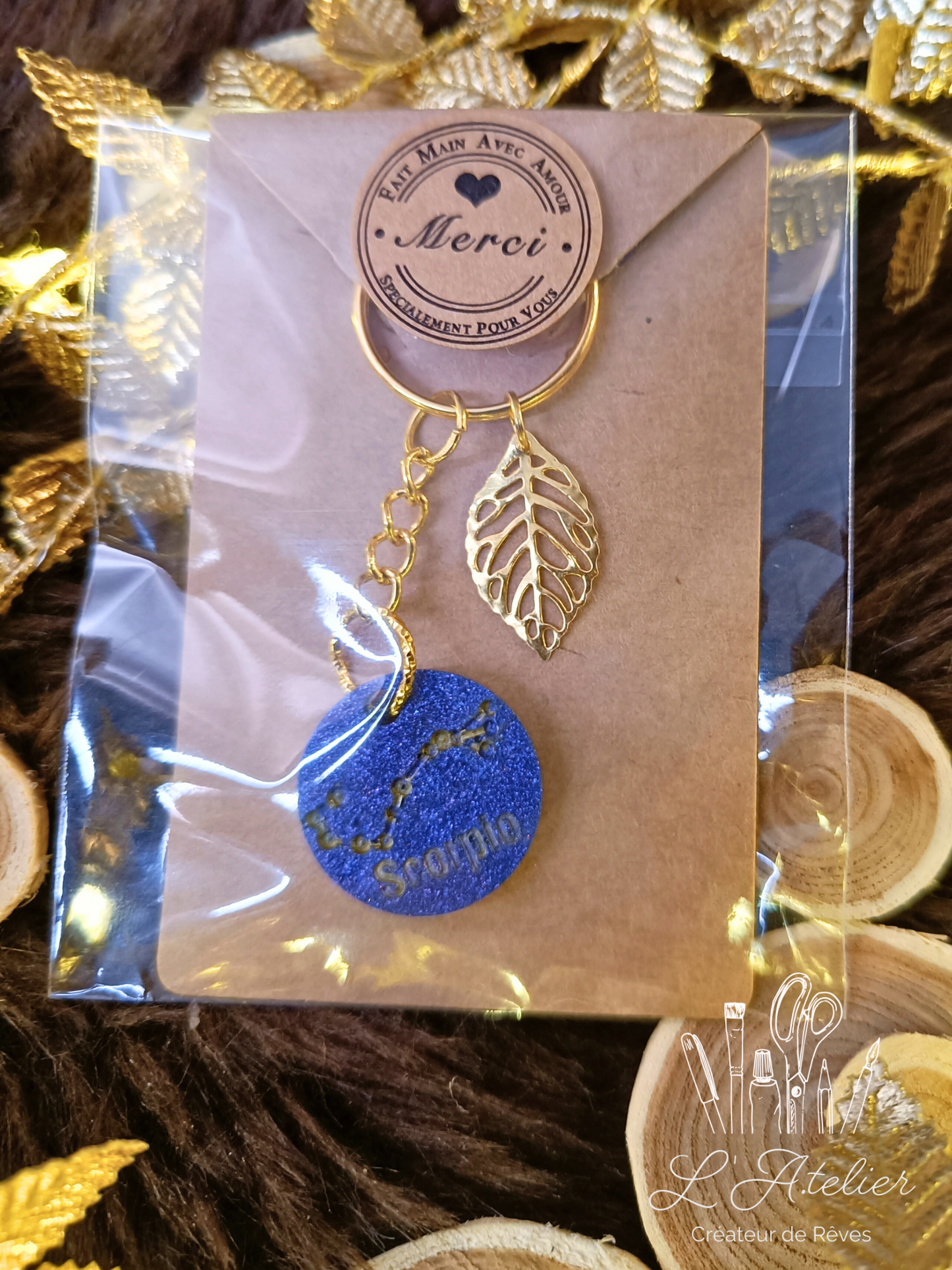 Porte clefs Signe astrologique