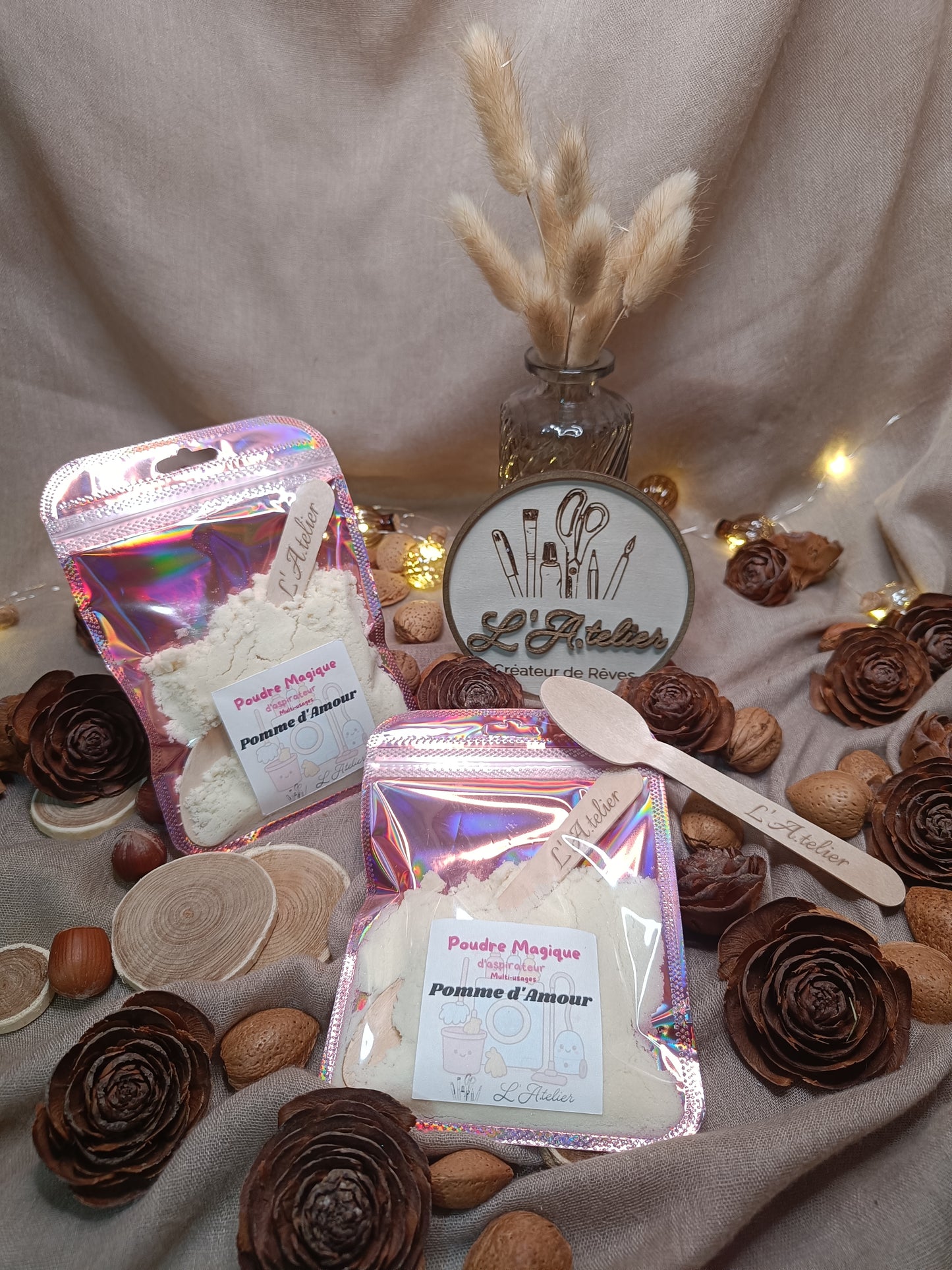 ✨ Poudre Magique 🍎 Pomme d'Amour 🍎