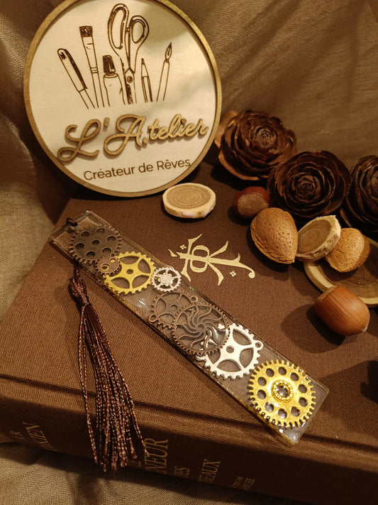 Marque pages Steam punk