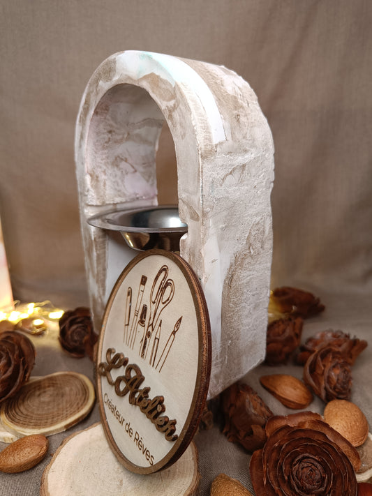 Brûle parfum ✨⛰️ Arche de Pierre dorée⛰️✨