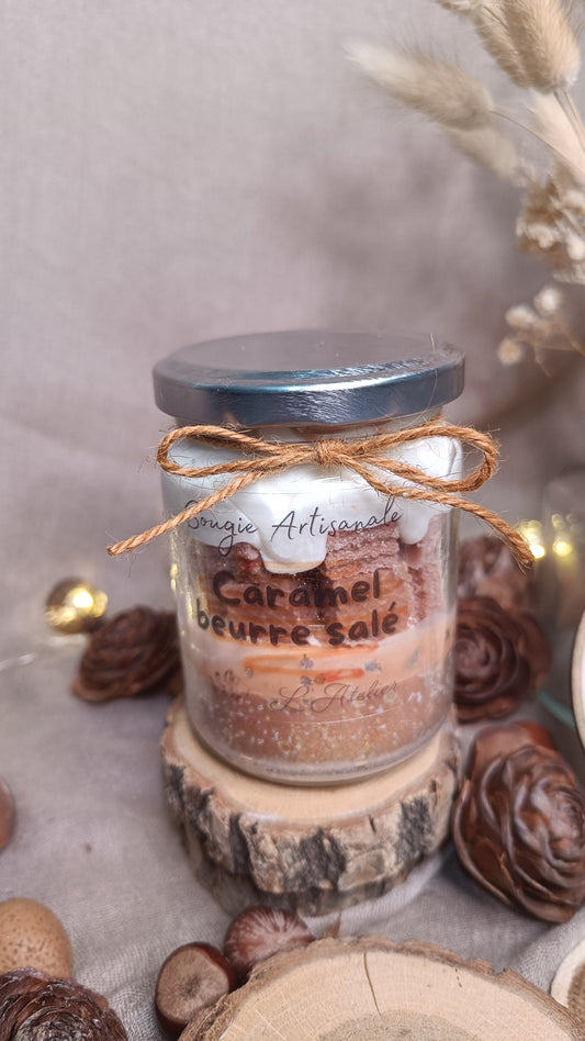 🕯️ Bougie parfumée ✨ 🥮 Caramel Beurre Salé 🥮