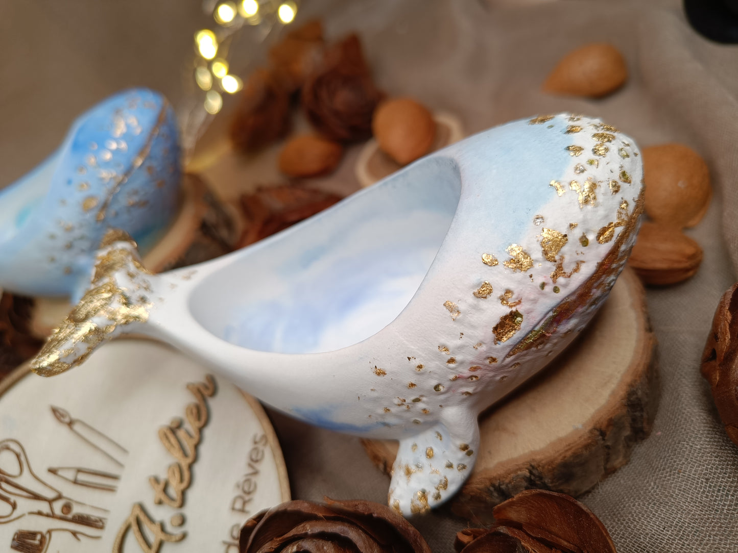 Baleine 🐳 "White&Blue" 🐳