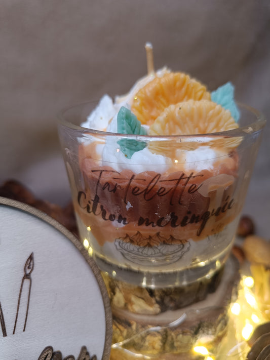 Bougie "Tartelettes citron meringuée"