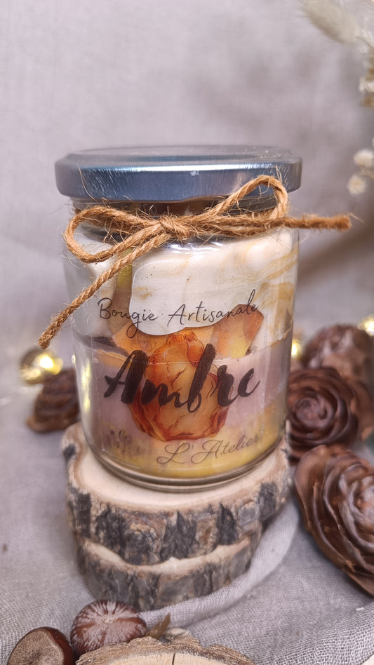 🕯️ Bougie parfumée 🍂 Ambre 🍂